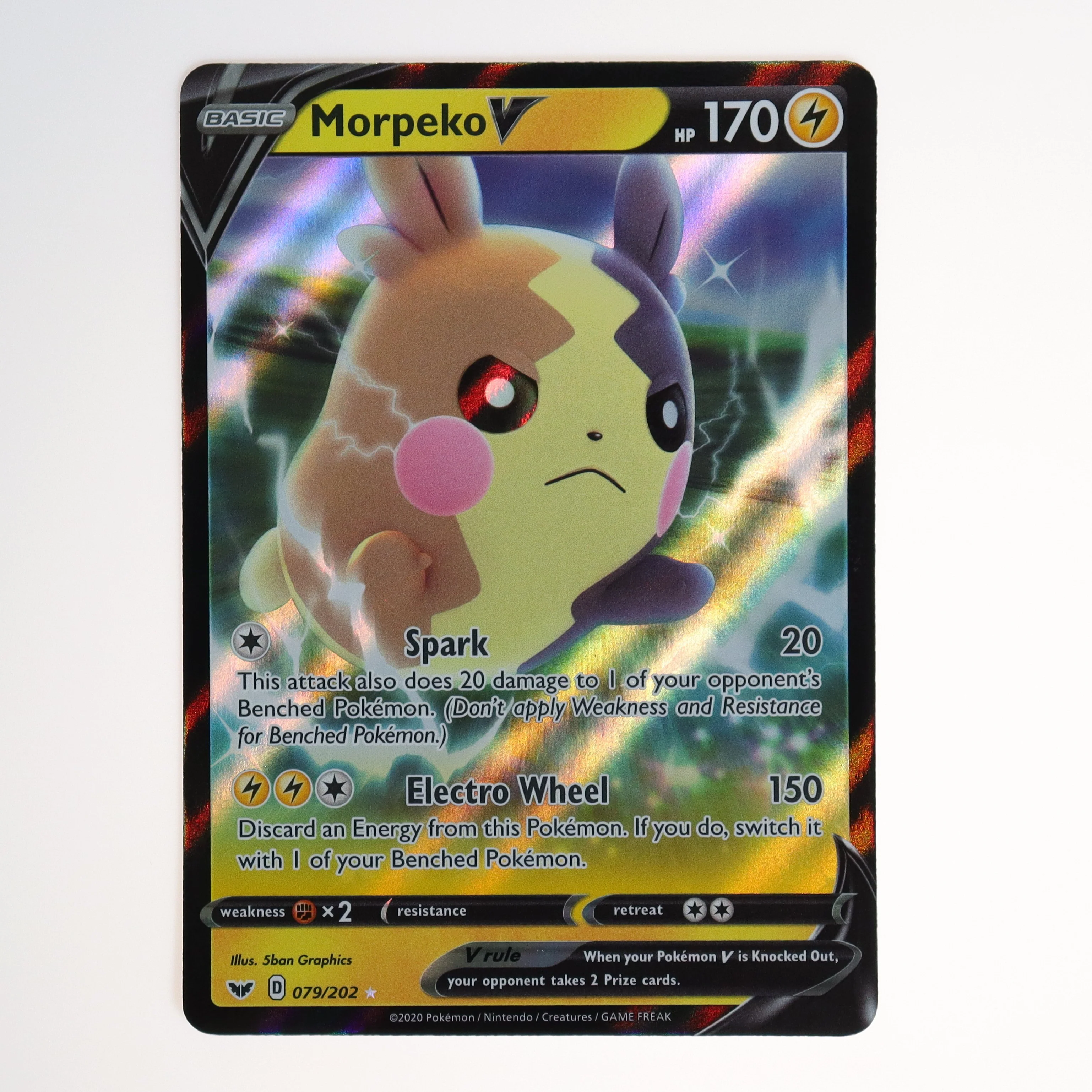 Morpeko V | (Ultra Rare : Sword and Shield #79)