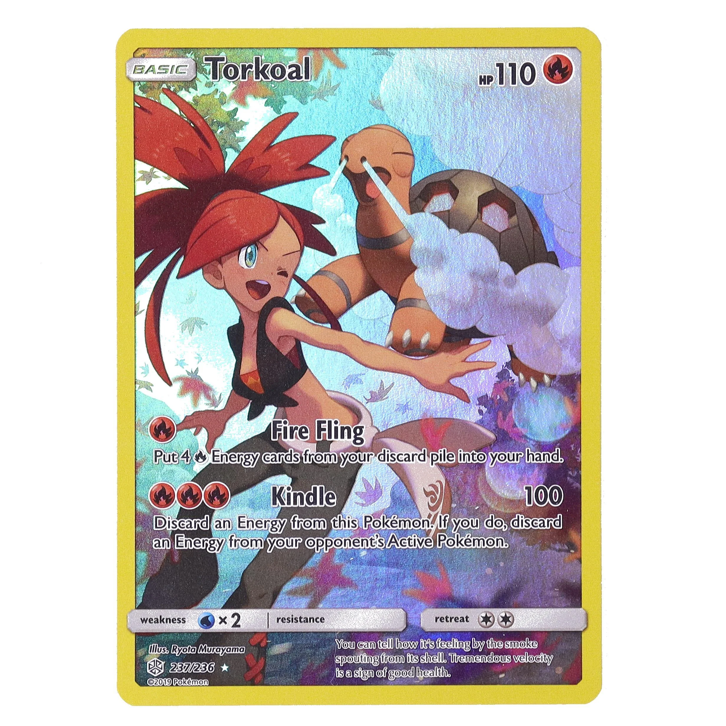 Torkoal | (Full Art Secret Rare : Cosmic Eclipse #237)