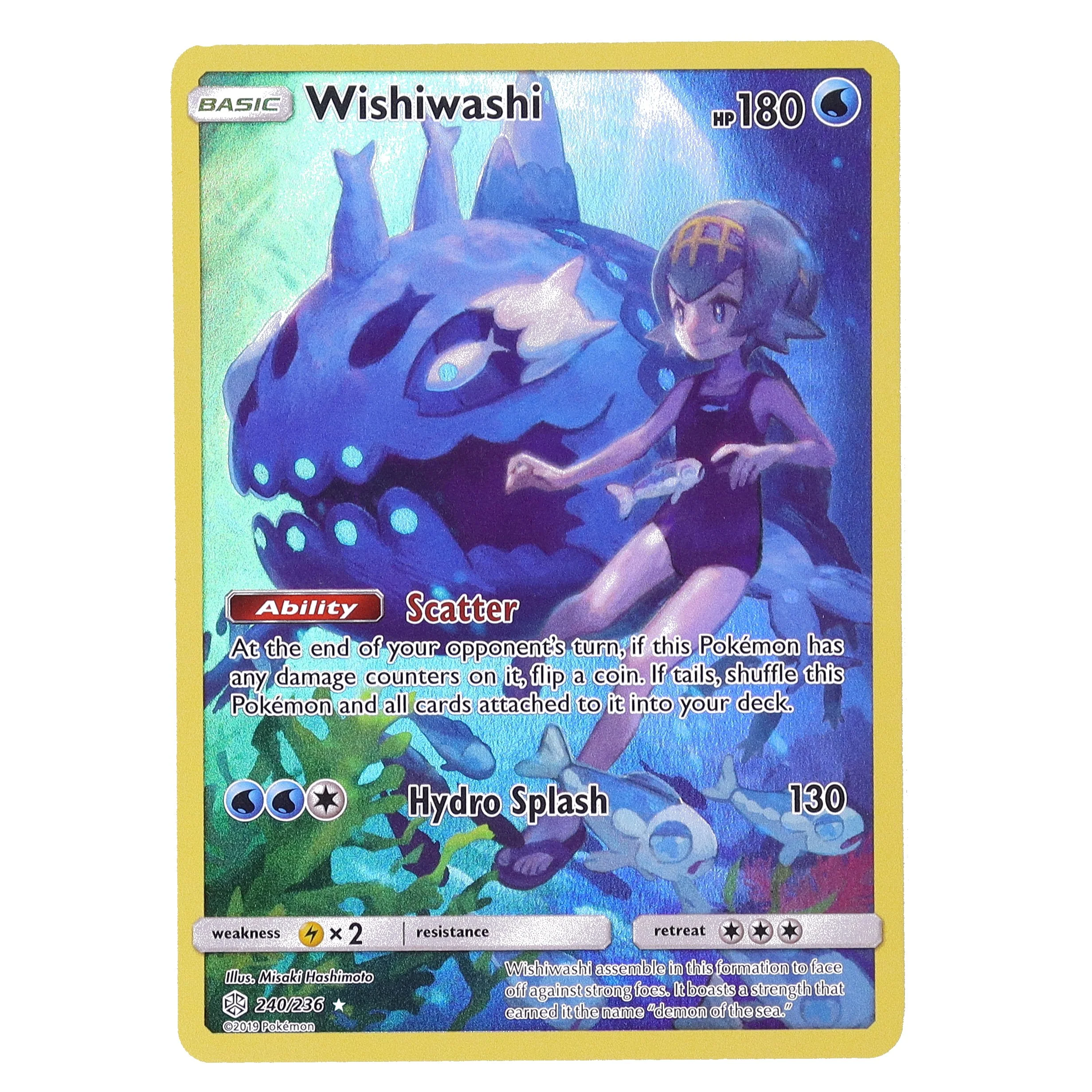 Wishiwashi | (Full Art Secret Rare : Cosmic Eclipse #240)