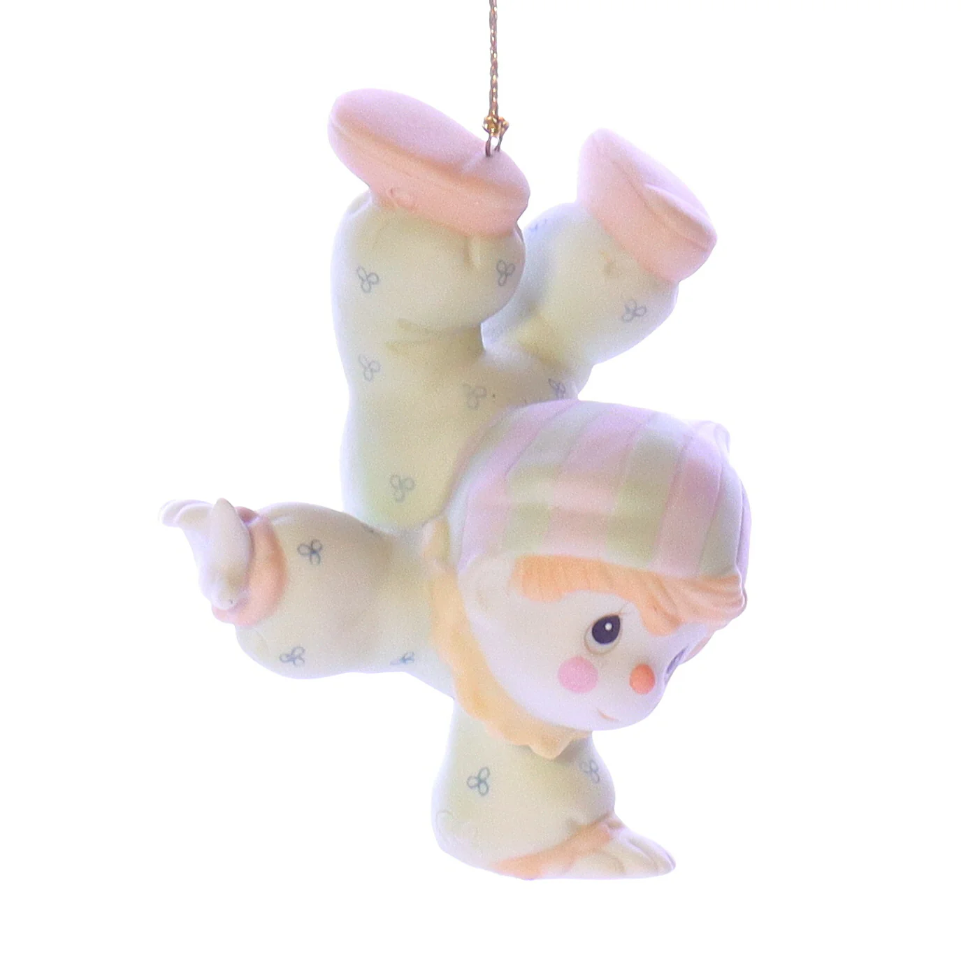 Precious Moments Vintage Porcelain Circus Ornament 113964 Smile Along the Way
