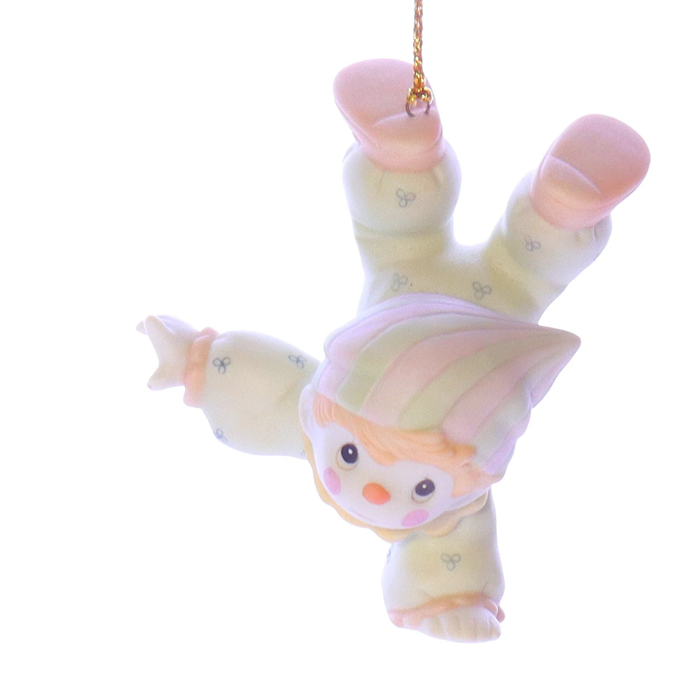 Precious Moments Vintage Porcelain Circus Ornament 113964 Smile Along the Way - Image 2