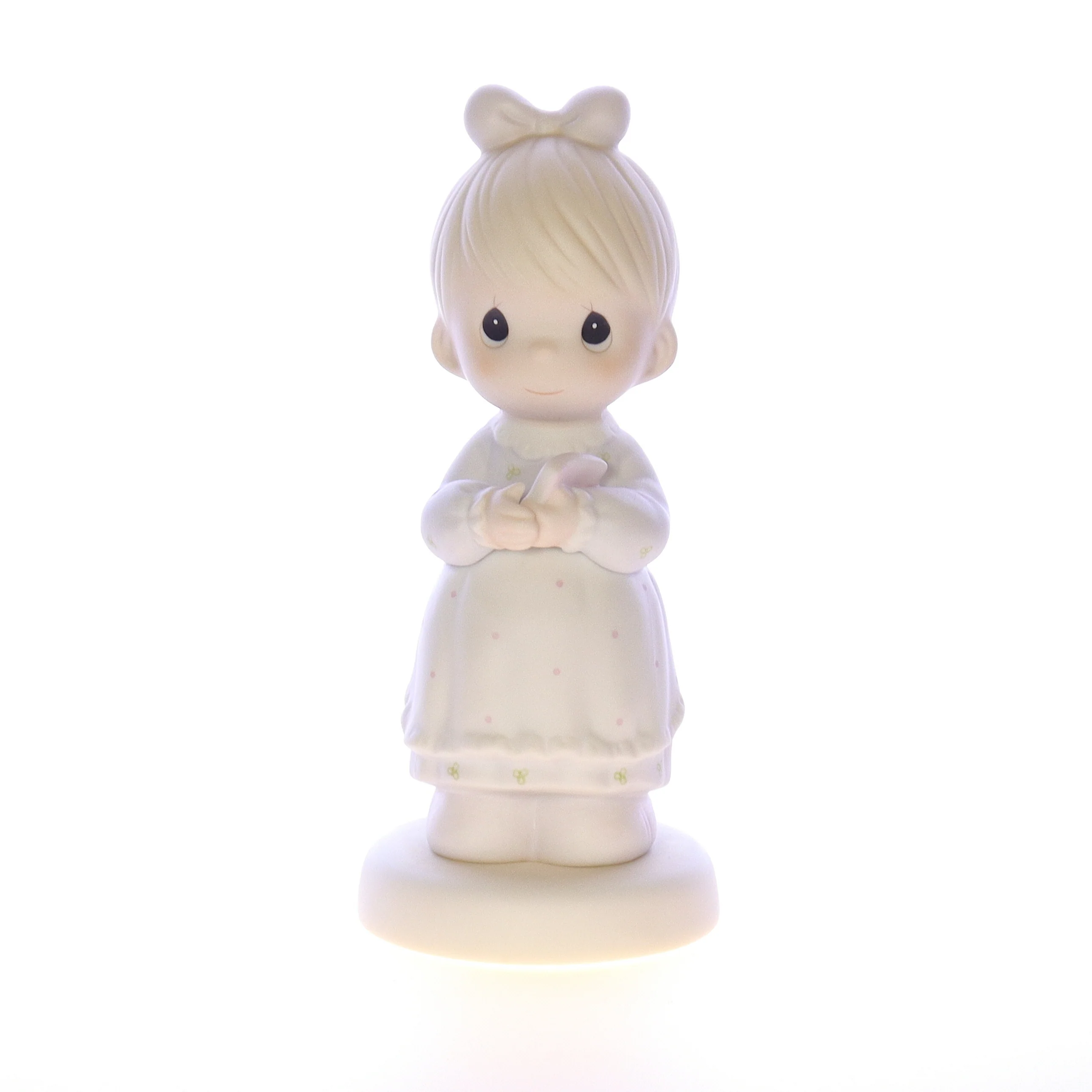 Precious Moments Vintage Porcelain Religious Figurine 523453 1989 6"