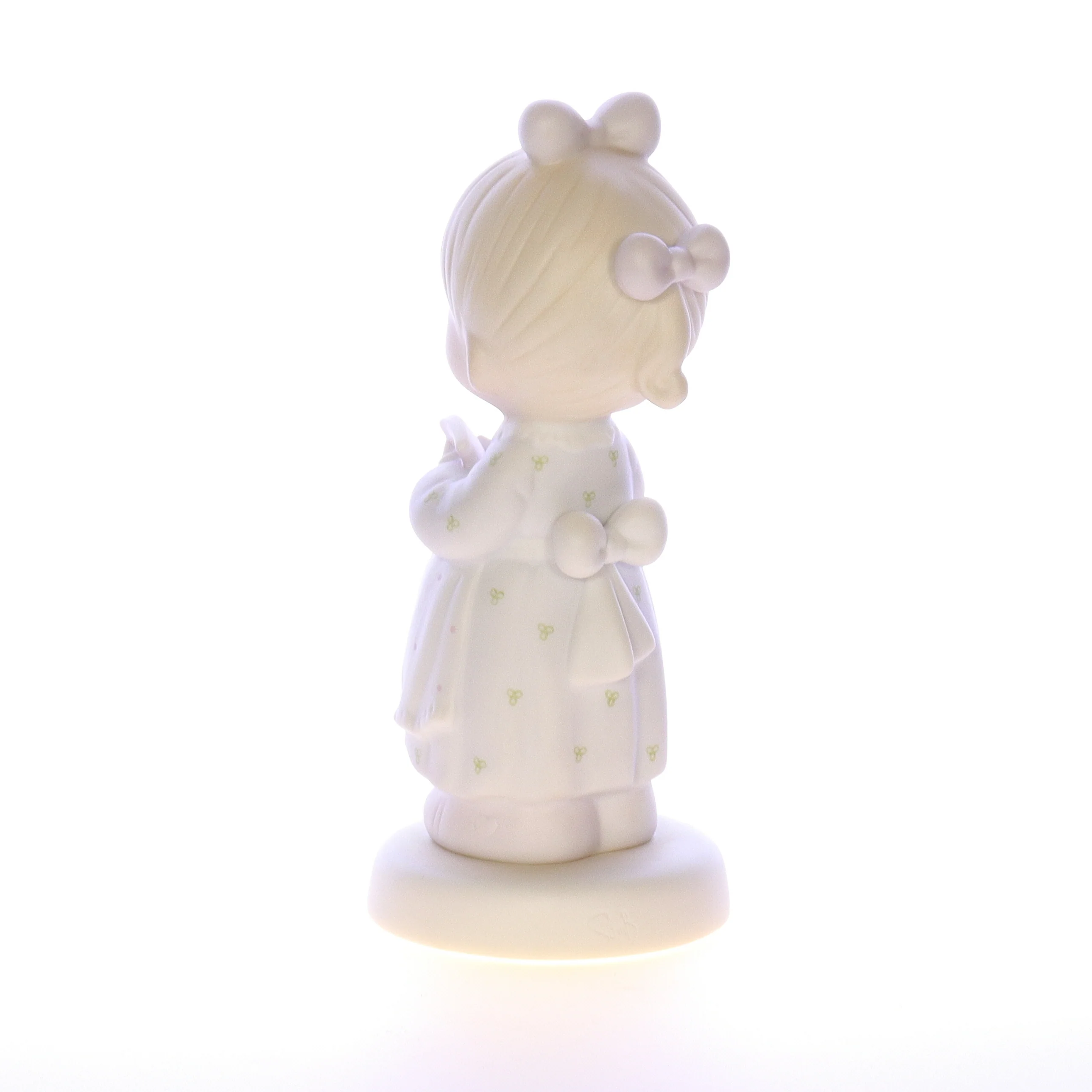 Precious Moments Vintage Porcelain Religious Figurine 523453 1989 6" - Image 4