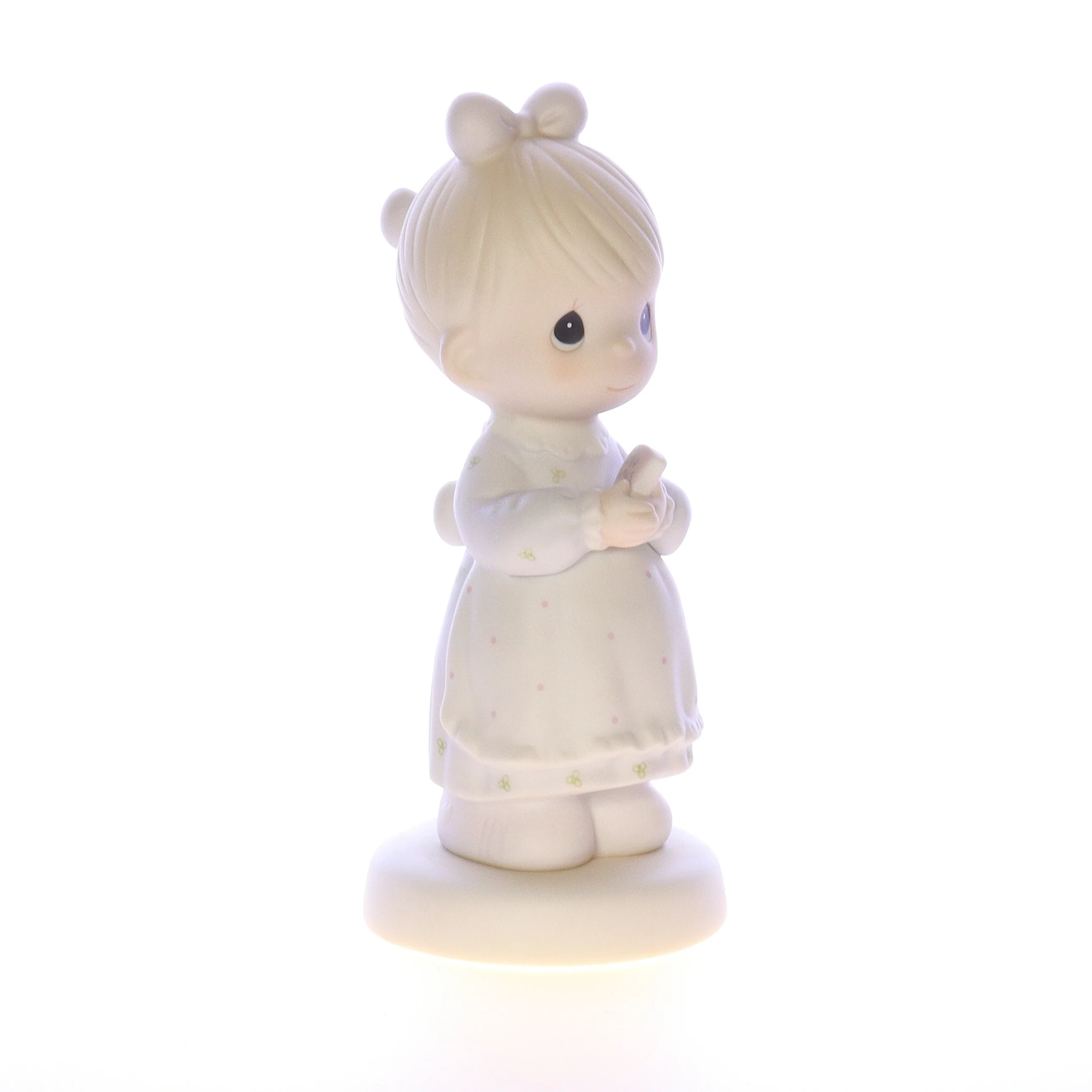 Precious Moments Vintage Porcelain Religious Figurine 523453 1989 6" - Image 8