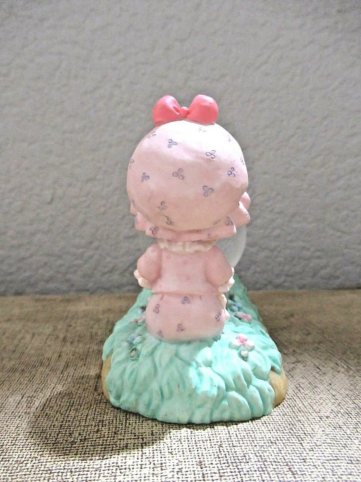 Precious Moments by Enesco Snow Globe Precious Girl w/ Spring Flower Collectible - Image 7