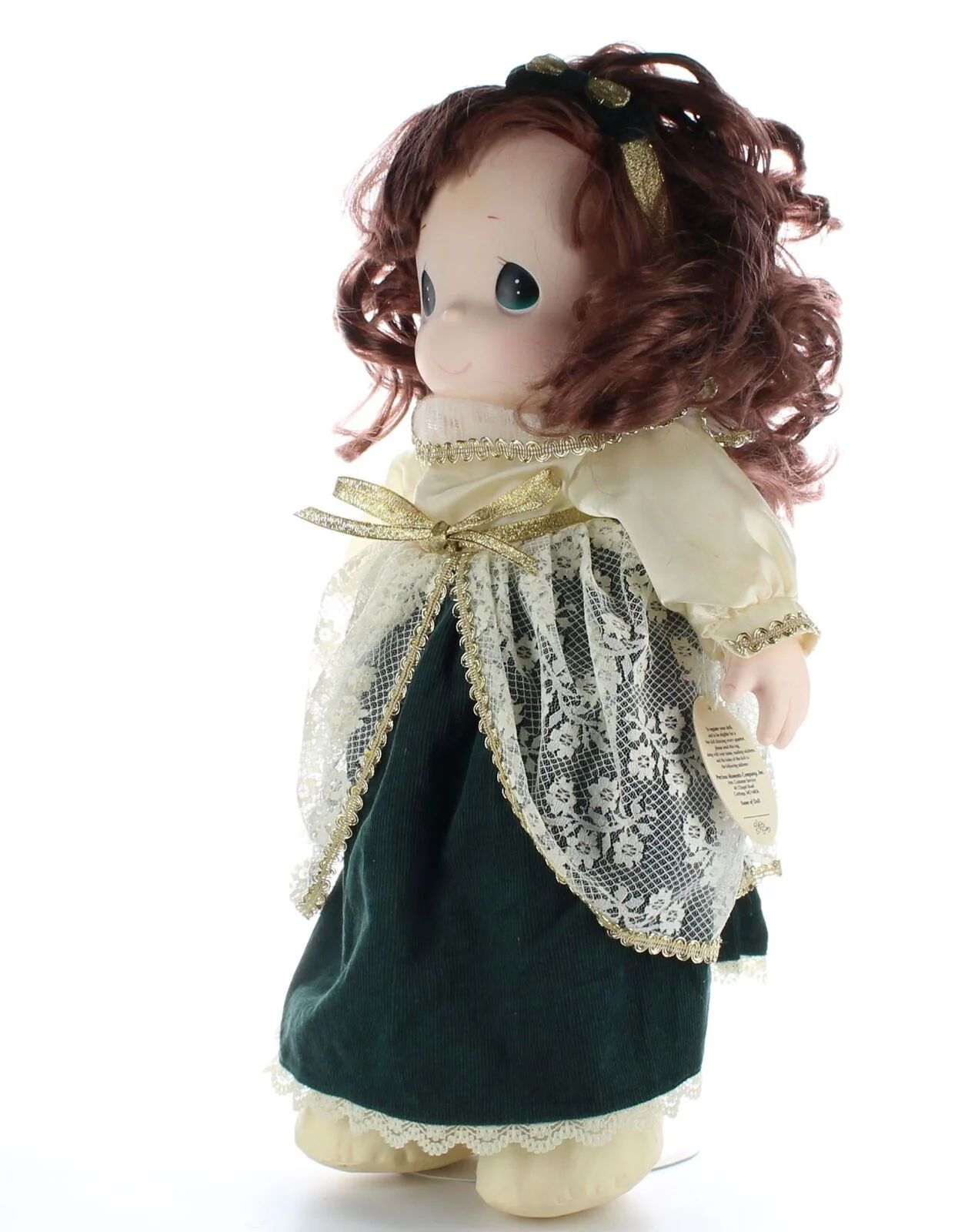 Precious Moments Doll Collection Amway Exclusive Katherine #1111 Christmas Dress - Image 2