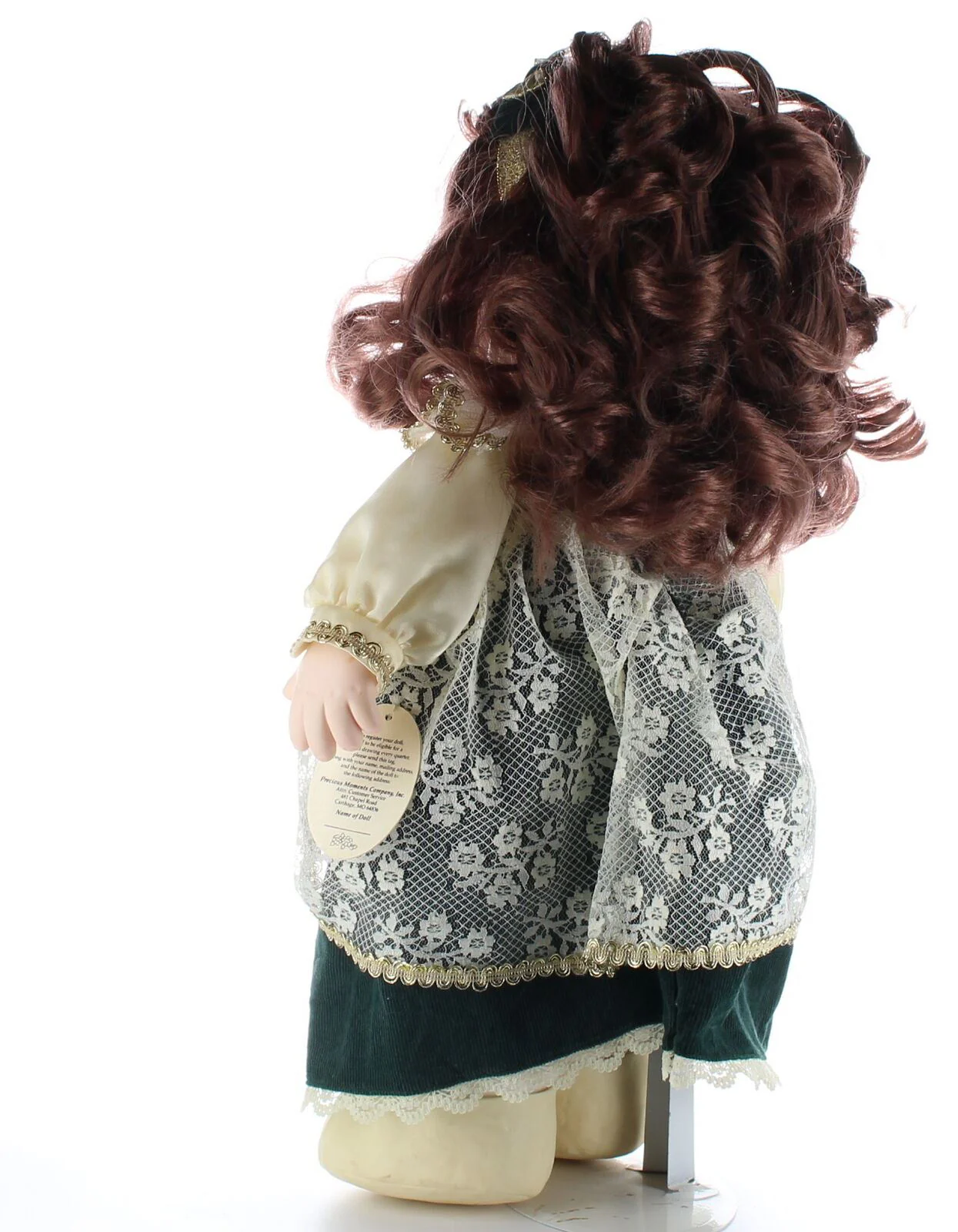 Precious Moments Doll Collection Amway Exclusive Katherine #1111 Christmas Dress - Image 4