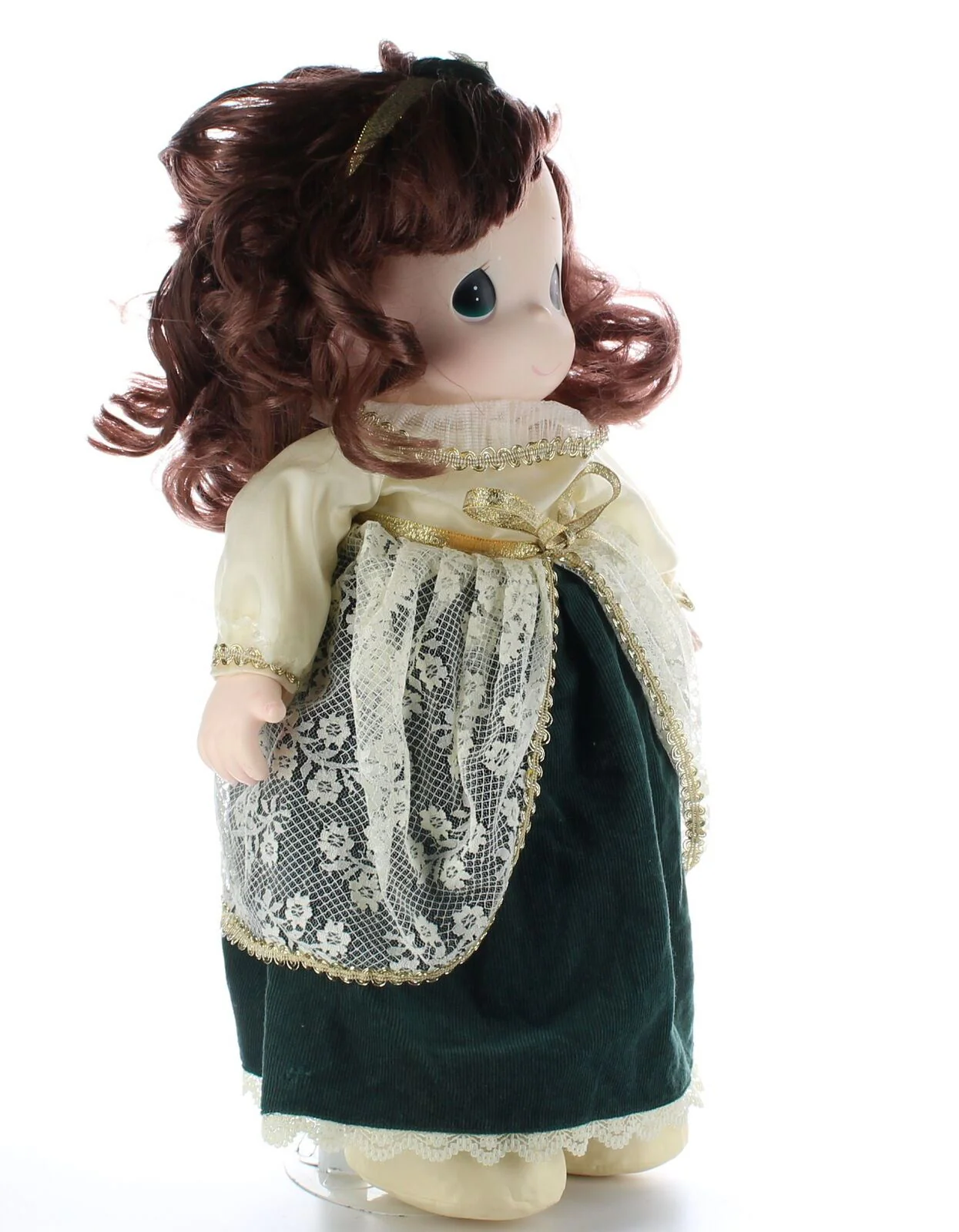 Precious Moments Doll Collection Amway Exclusive Katherine #1111 Christmas Dress - Image 8