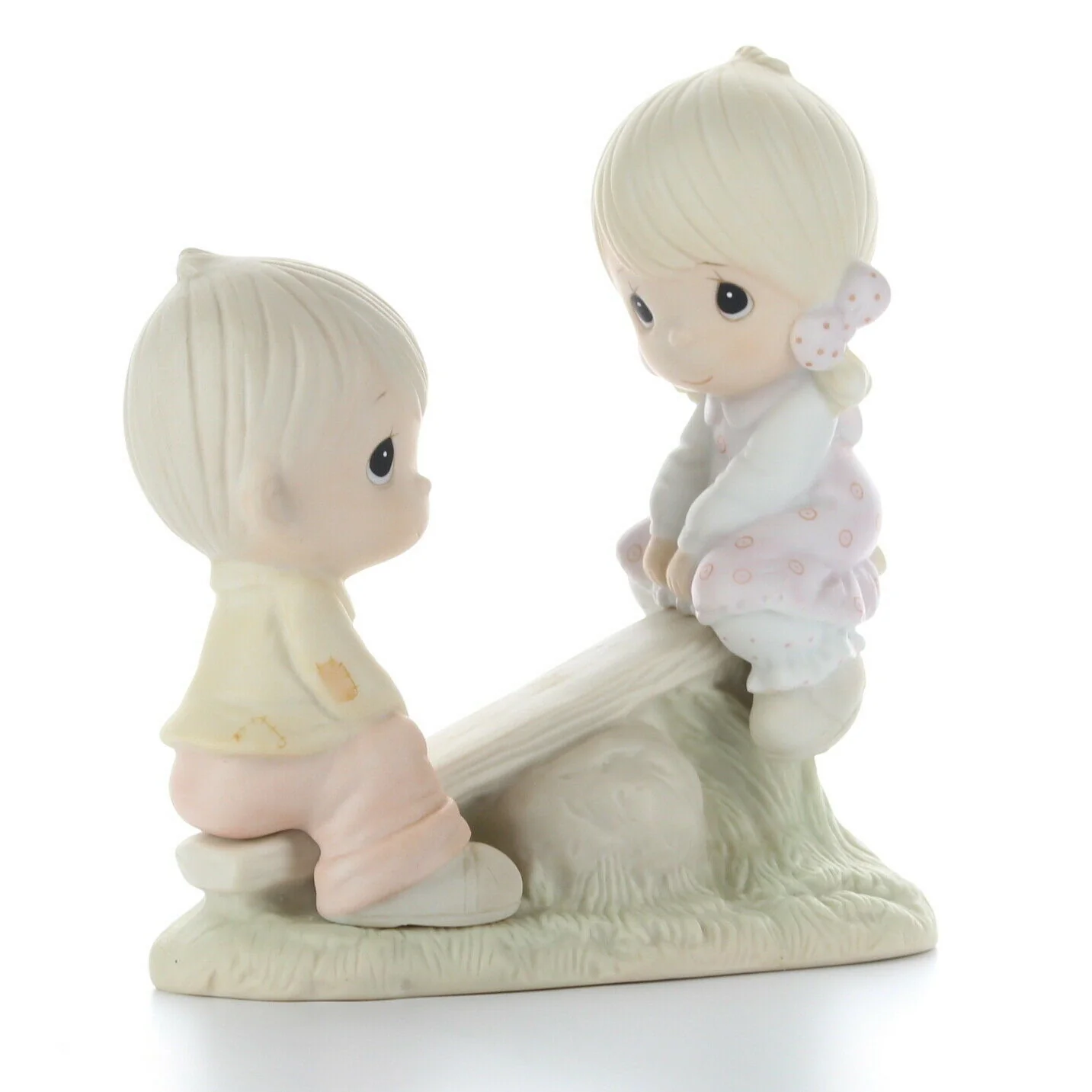Precious Moments Enesco Jonathan David Porcelain Friend Figurine Love Lifted Me