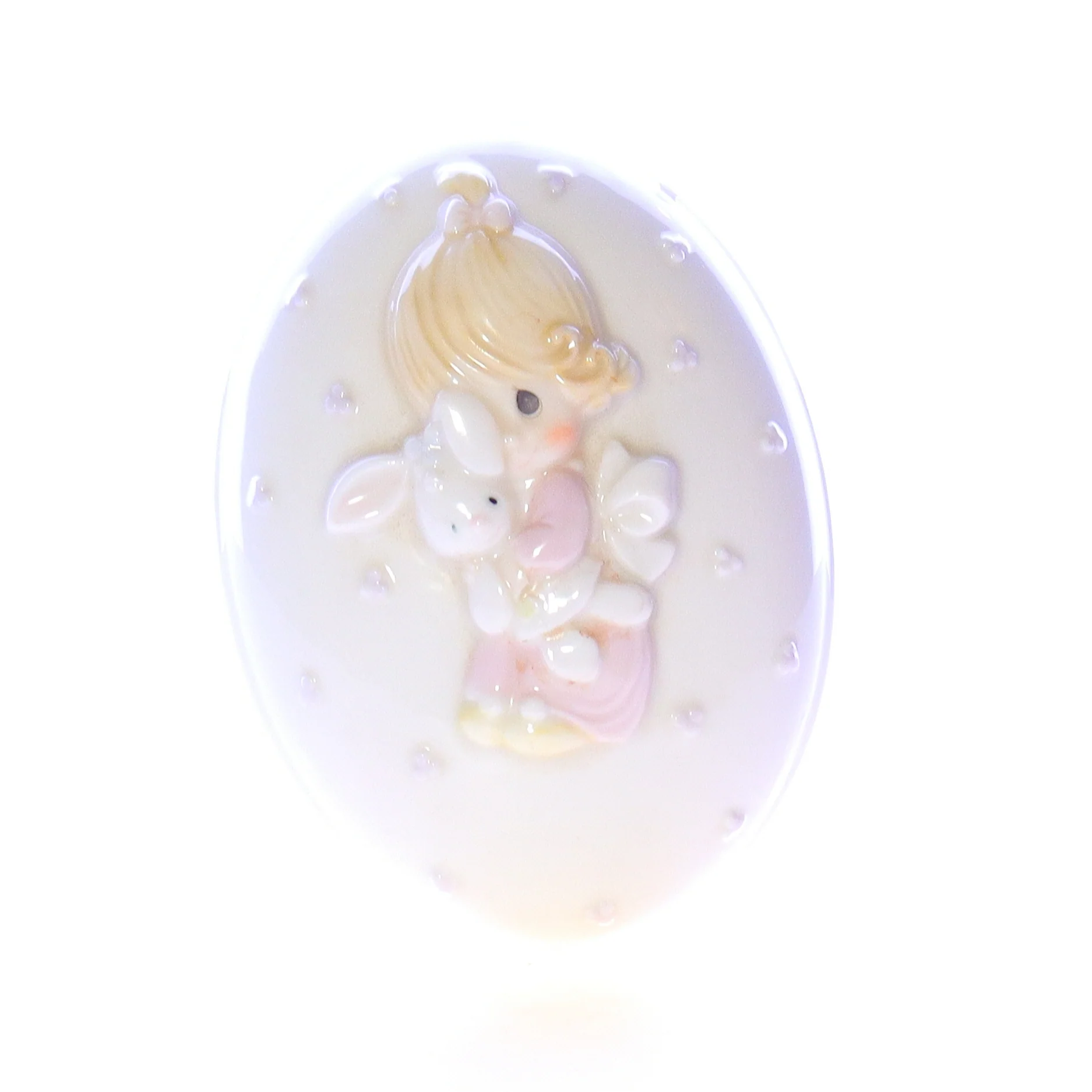 Precious Moments Vintage Porcelain Easter Wall Nightlight