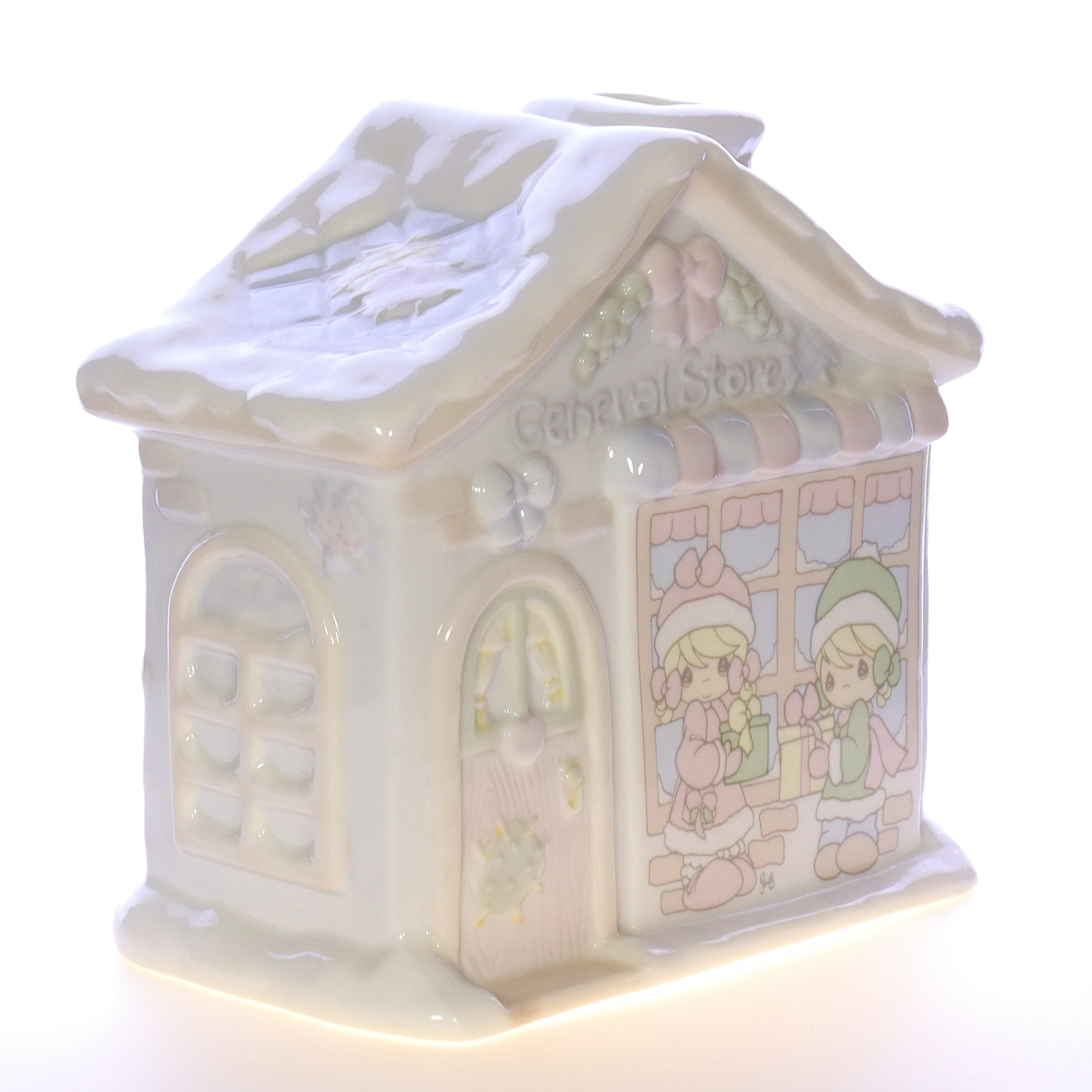 Precious Moments Vintage Porcelain Christmas Figurine pmwwllgs 1995 6.25" - Image 8