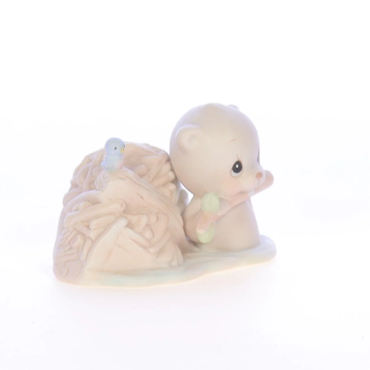 Precious Moments Vintage 1992 Porcelain Figurine Every Mans House Is His Castle - Image 8