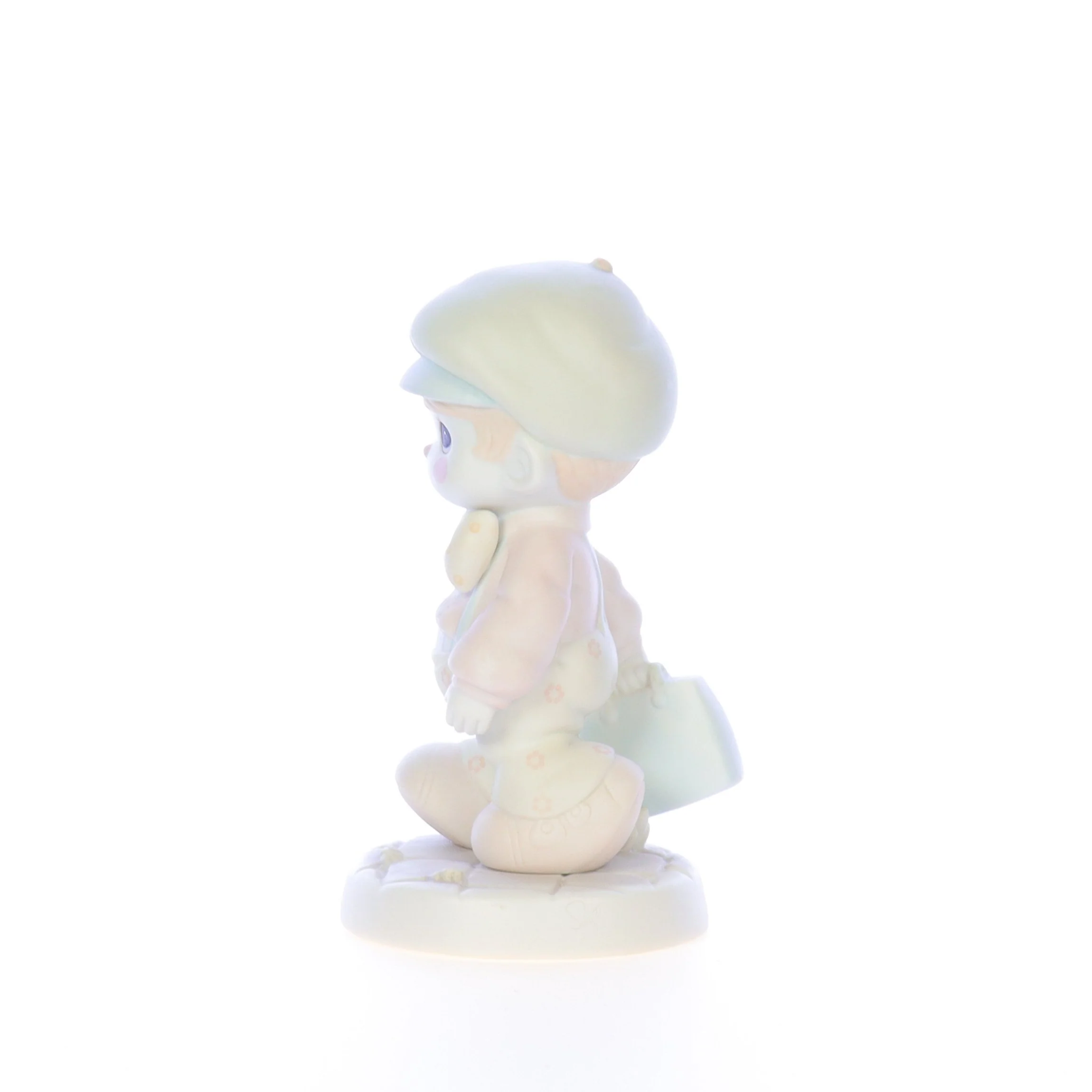 Precious Moments Vintage 1987 Porcelain Figurine Lord Help Me Make The Grade - Image 3