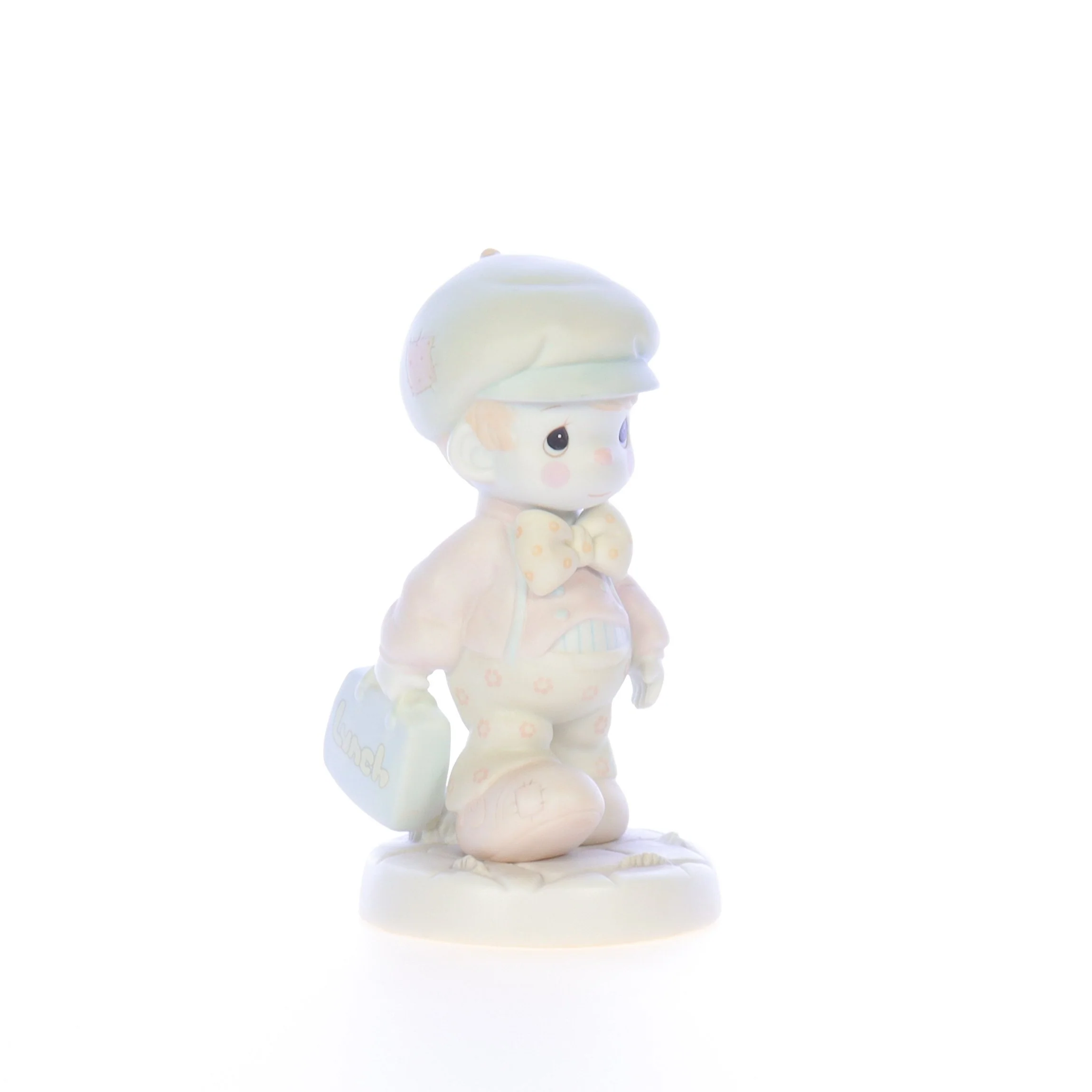 Precious Moments Vintage 1987 Porcelain Figurine Lord Help Me Make The Grade - Image 8