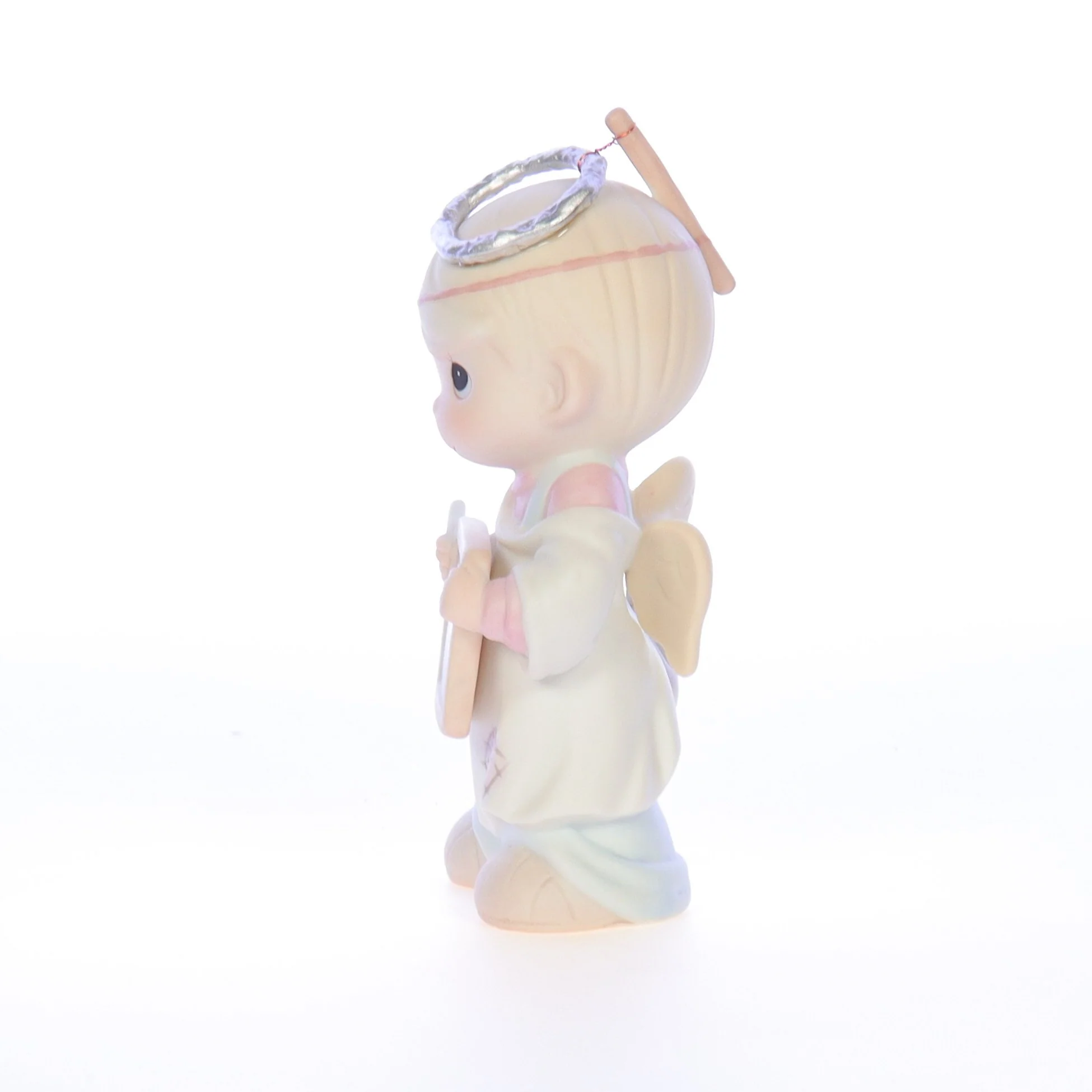 Precious Moments Vintage 1996 Porcelain Figurine Peace On Earth ... Anyway 183342 - Image 3