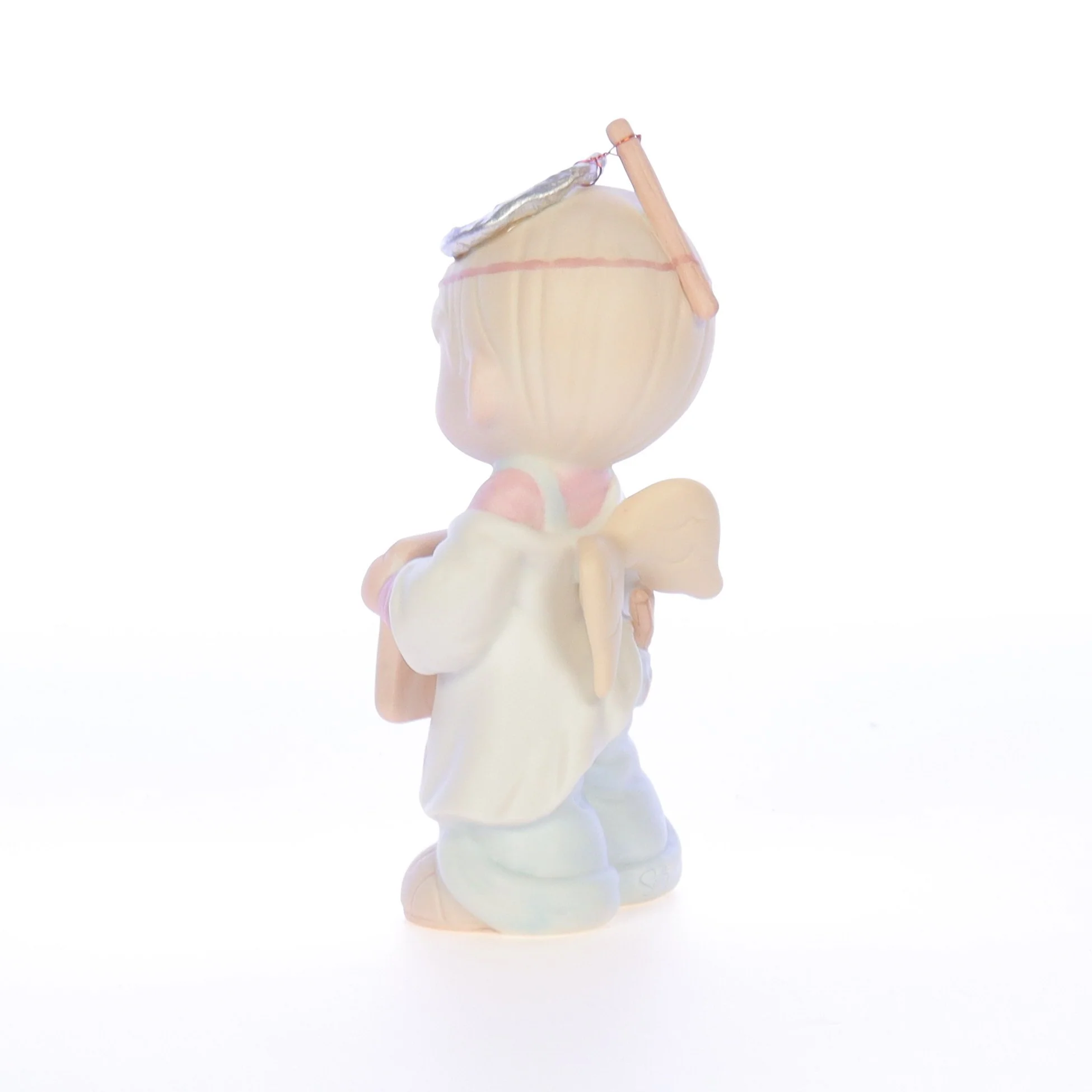 Precious Moments Vintage 1996 Porcelain Figurine Peace On Earth ... Anyway 183342 - Image 4