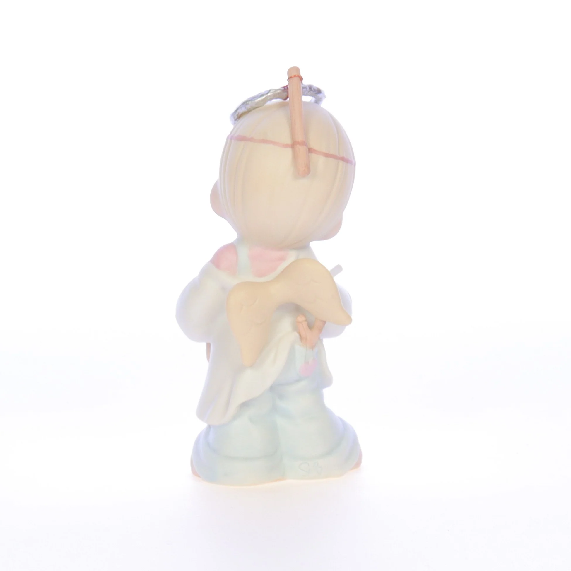 Precious Moments Vintage 1996 Porcelain Figurine Peace On Earth ... Anyway 183342 - Image 5