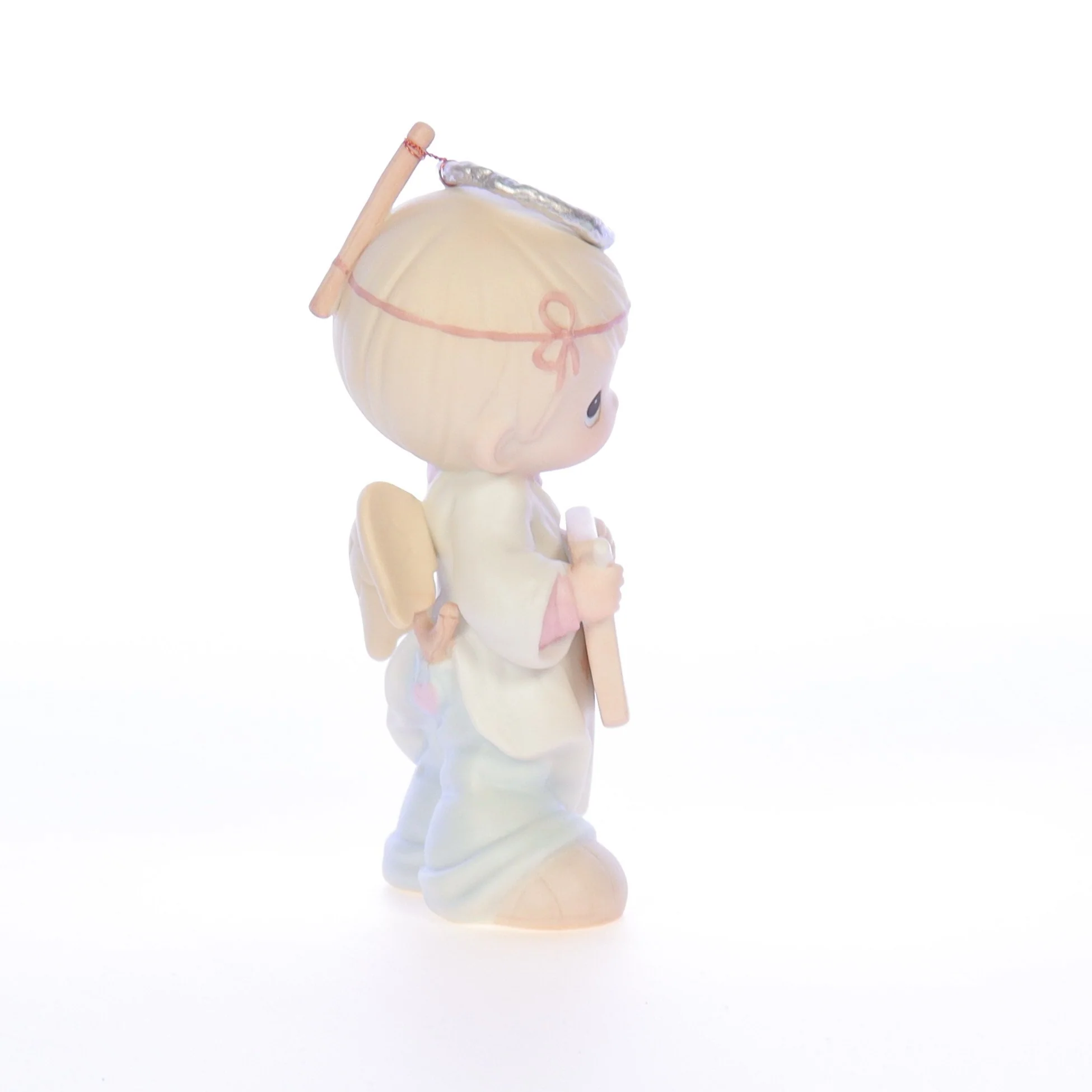 Precious Moments Vintage 1996 Porcelain Figurine Peace On Earth ... Anyway 183342 - Image 7