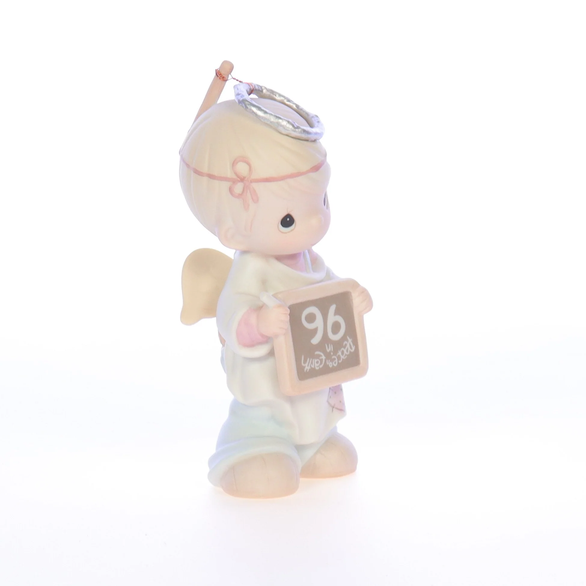 Precious Moments Vintage 1996 Porcelain Figurine Peace On Earth ... Anyway 183342 - Image 8