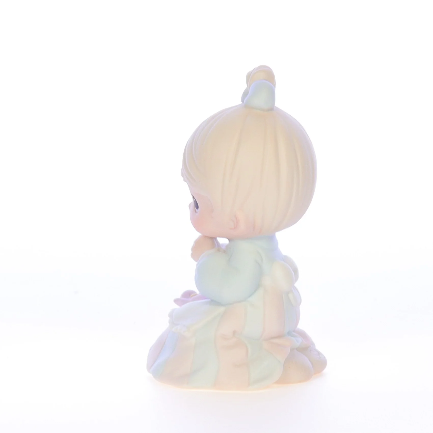 Precious Moments Vintage 1992 Porcelain Figurine Sowing the Seeds of Love PM922 - Image 3