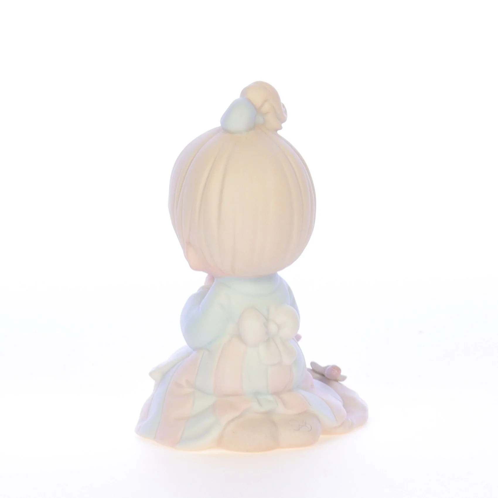 Precious Moments Vintage 1992 Porcelain Figurine Sowing the Seeds of Love PM922 - Image 4