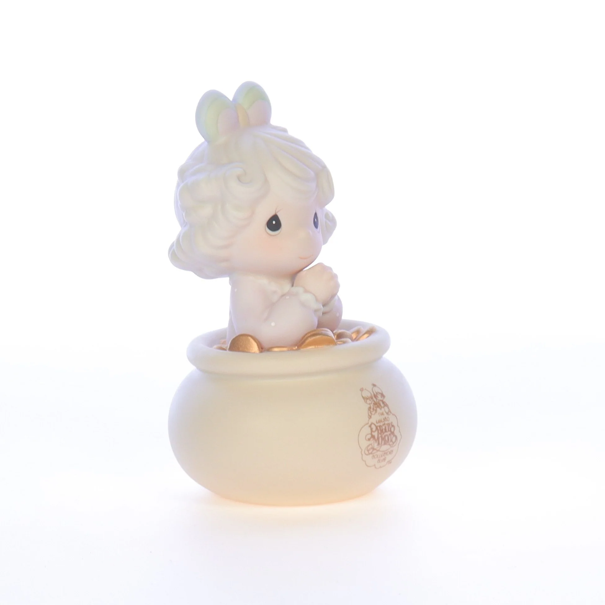 Precious Moments Vintage 1993 Porcelain Figurine You Are The End of My Rainbow - Image 8