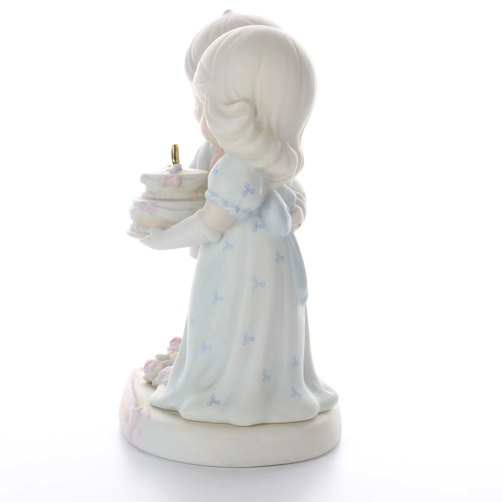 Precious Moments Vintage Porcelain Figurine Enesco 1995 Year Of Blessings 163783 - Image 3
