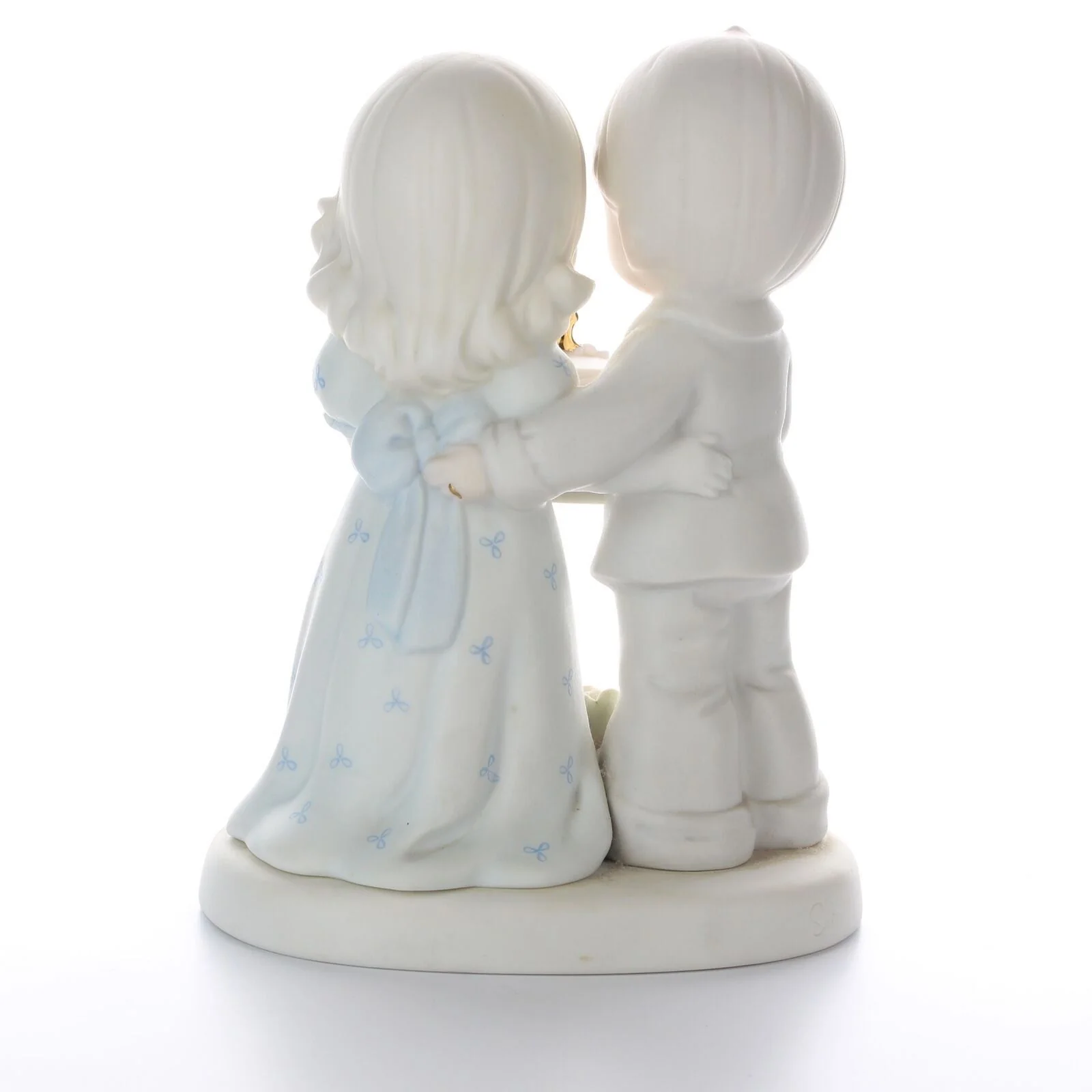 Precious Moments Vintage Porcelain Figurine Enesco 1995 Year Of Blessings 163783 - Image 5