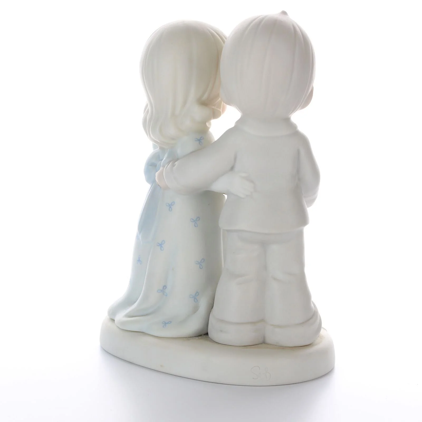 Precious Moments Vintage Porcelain Figurine Enesco 1995 Year Of Blessings 163783 - Image 6