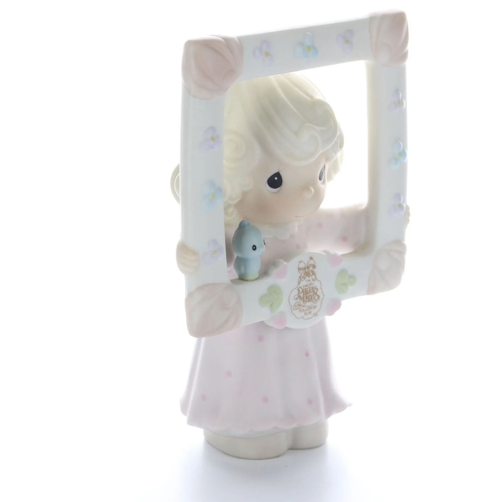 Rare Precious Moments Vintage Porcelain Figurine 1996 Symbol of Membership C0016 - Image 8