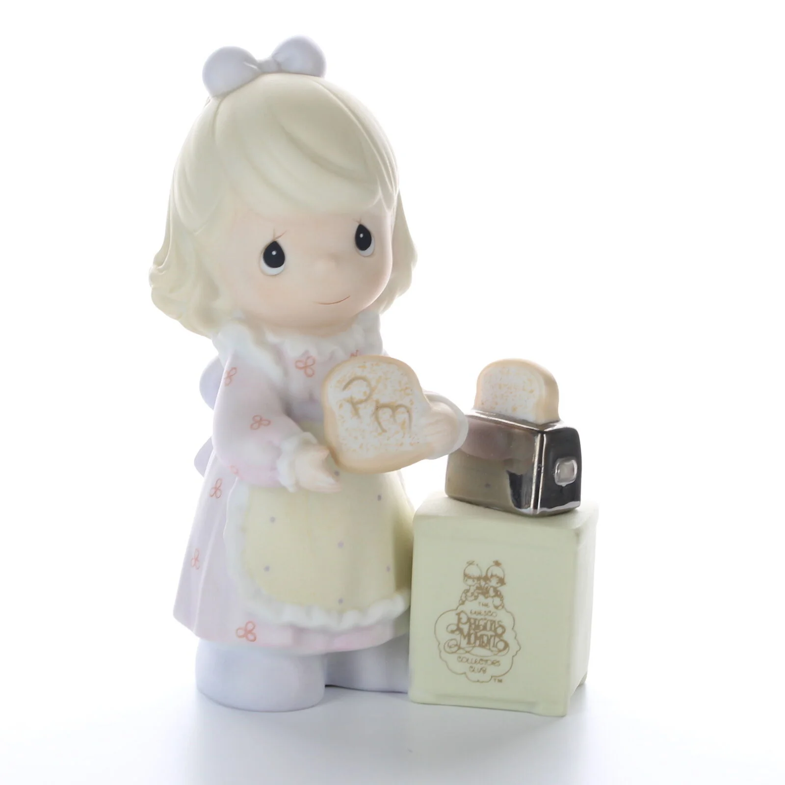 Rare Precious Moments Vintage Porcelain Figurine 1997 Symbol of Membership C0017