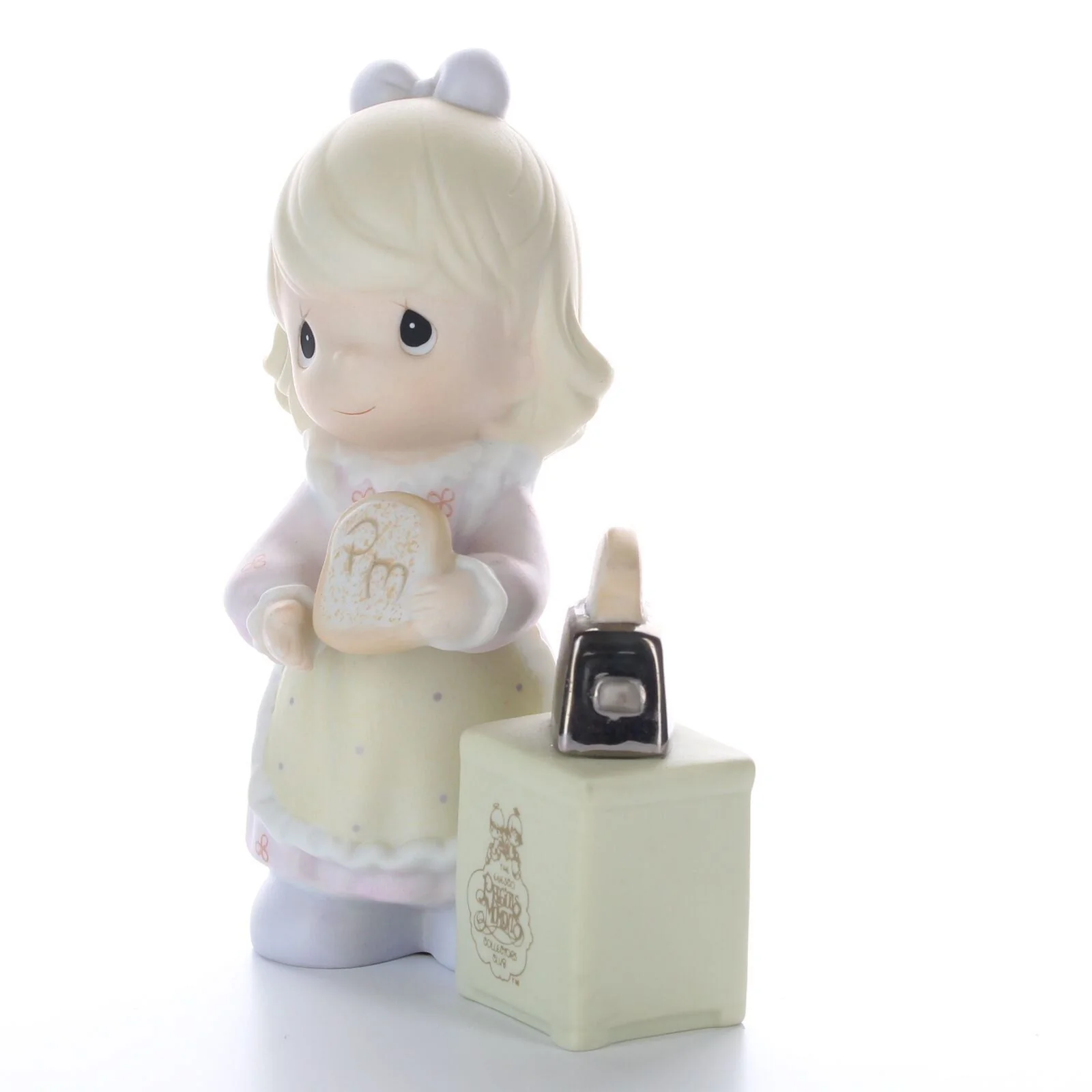 Rare Precious Moments Vintage Porcelain Figurine 1997 Symbol of Membership C0017 - Image 2