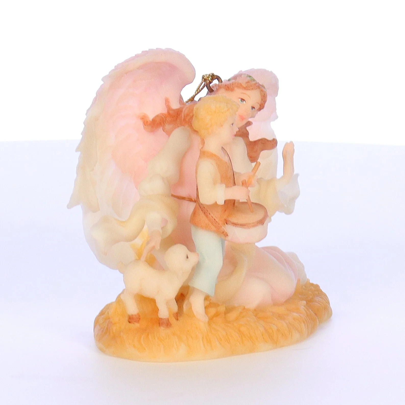 Seraphim Classics Vintage 2000 Resin Figurine Cecilia Gift From the Heart 84282 - Image 8