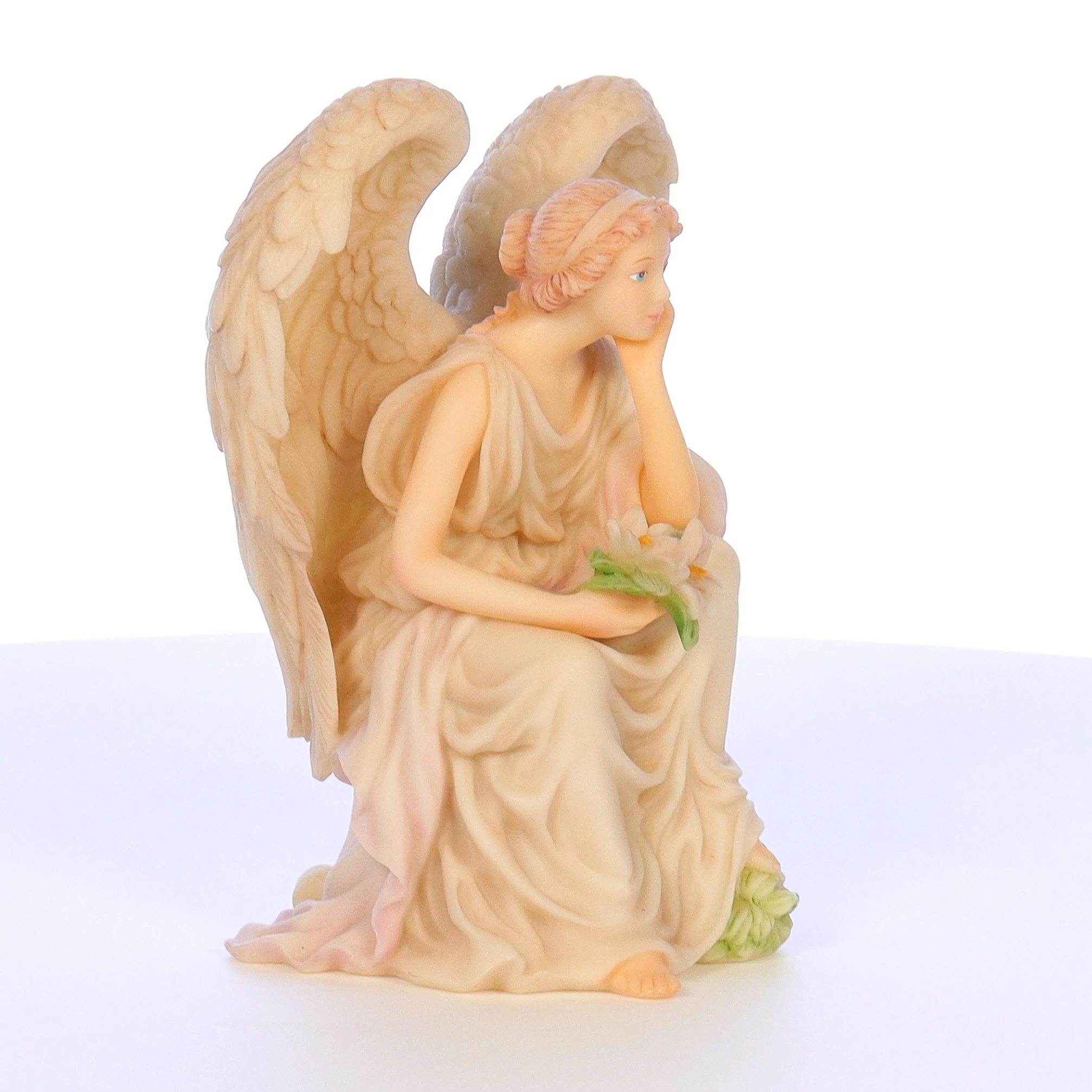 Seraphim Classics Vintage 1993 Resin Figurine Ophelia Heart Seeker 67089 - Image 8