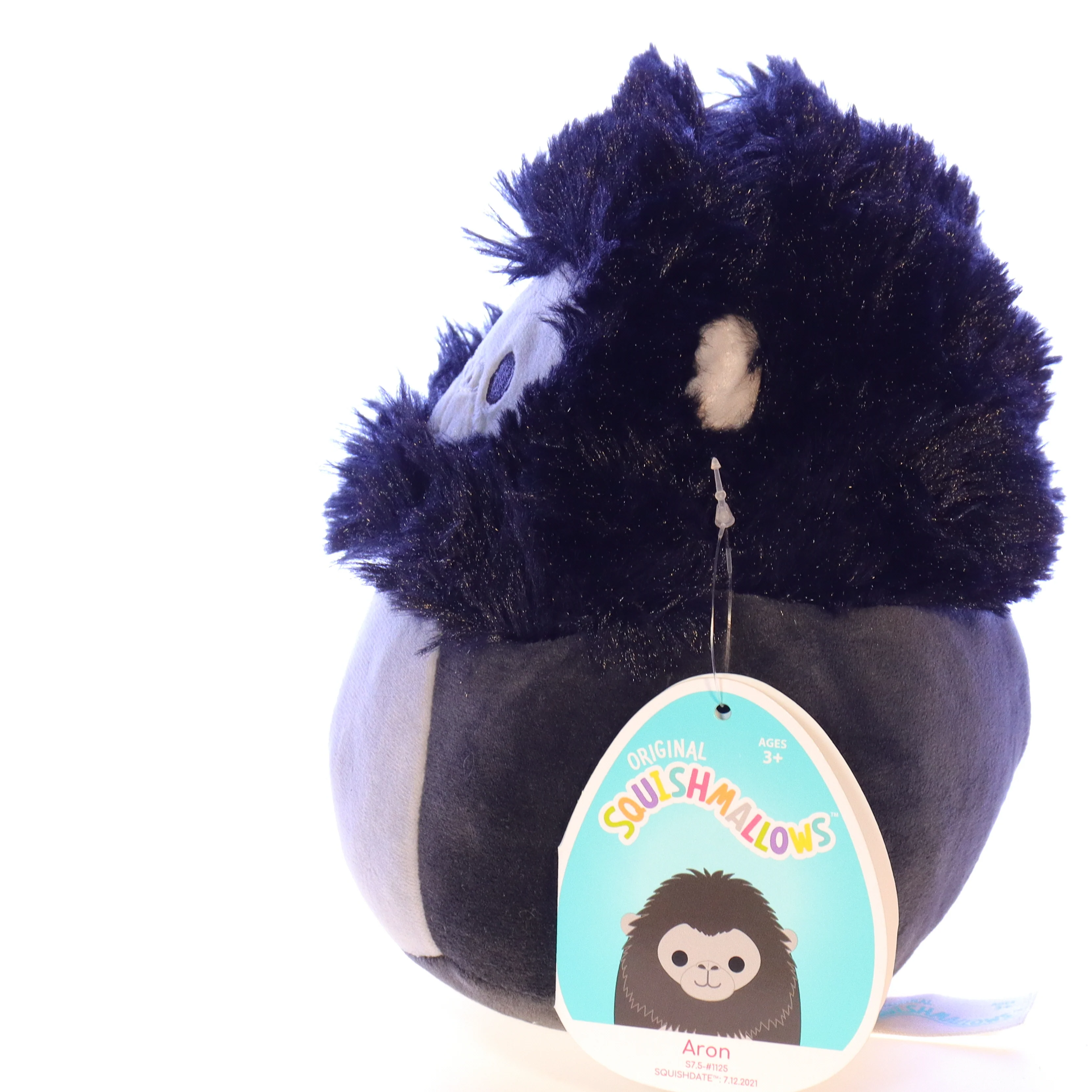 Squishmallows Plush Gorilla Stuffed Animal 4880009 Aaron Plush 2021 8" - Image 3