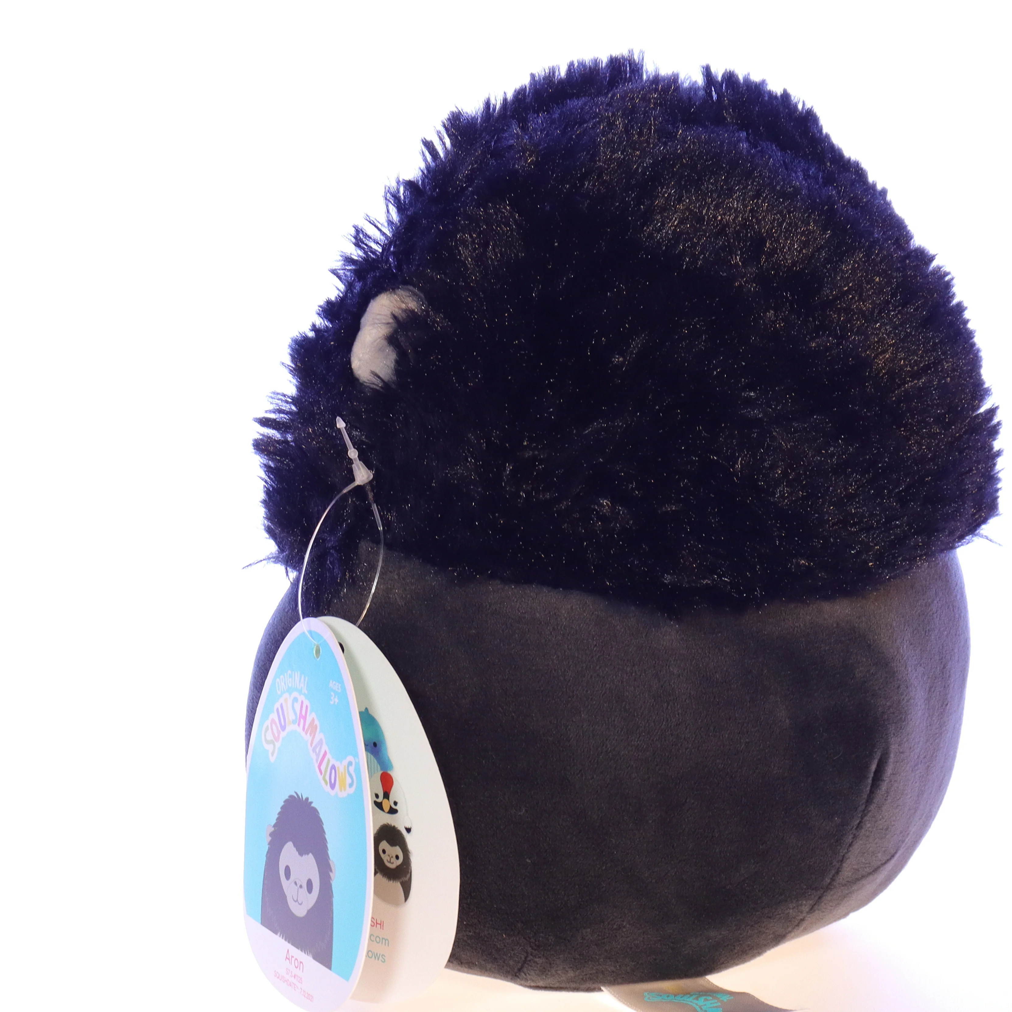 Squishmallows Plush Gorilla Stuffed Animal 4880009 Aaron Plush 2021 8" - Image 4