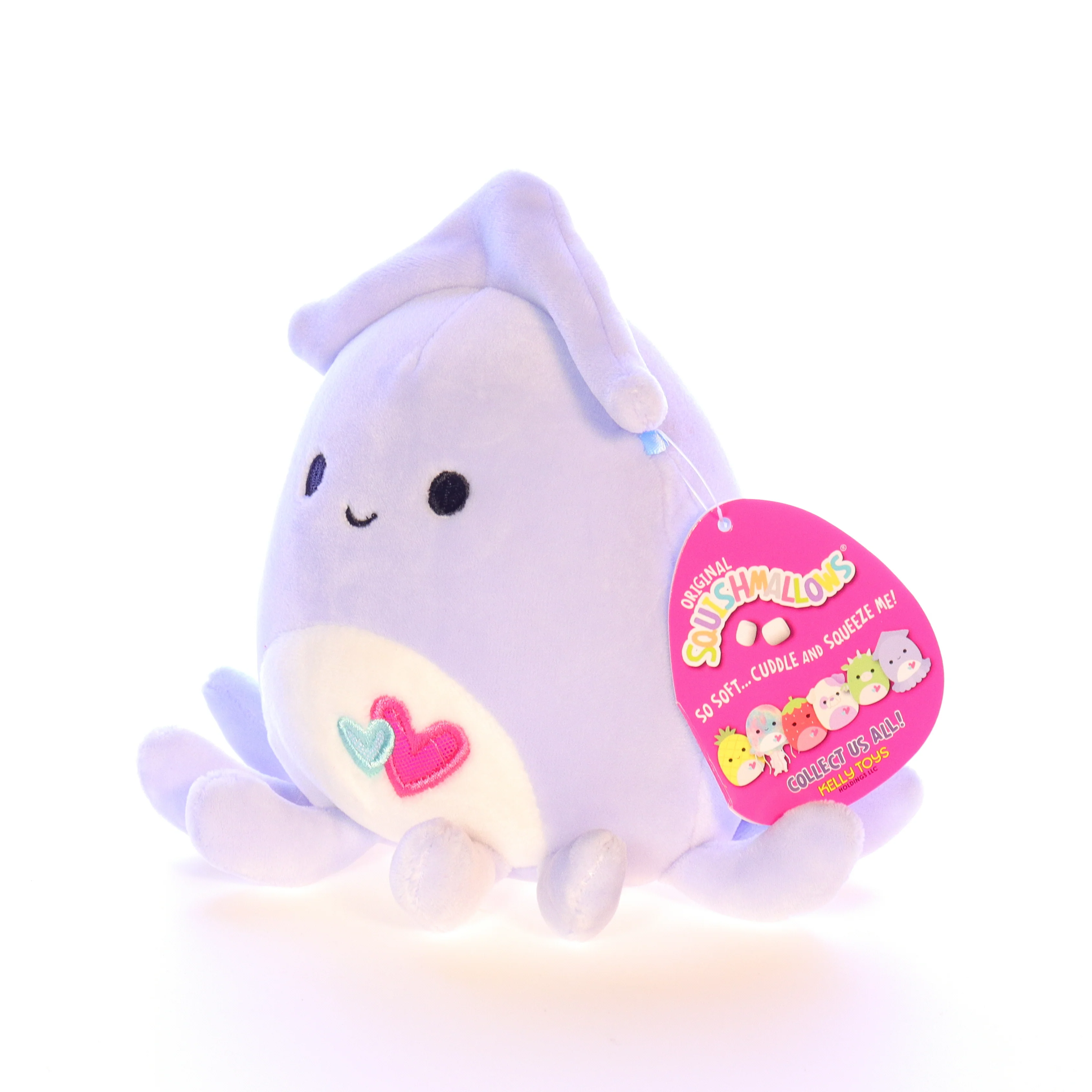 Squishmallows Plush Squid Stuffed Animal 734689212453 Stacy 2020 5" - Image 2