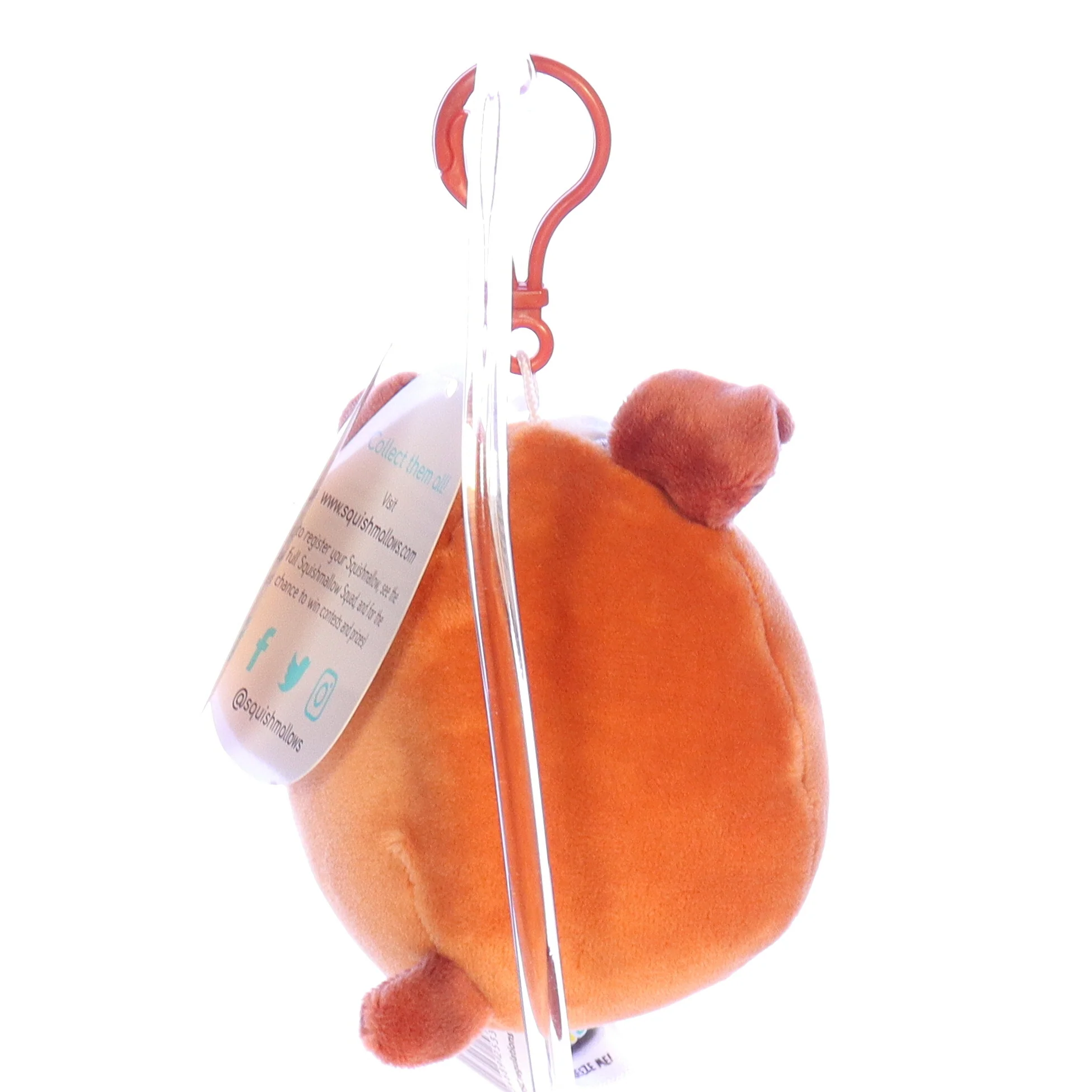 Squishmallows Plush Dog Stuffed Animal 734689253357 Bernie Keychain 2020 3.5" - Image 6