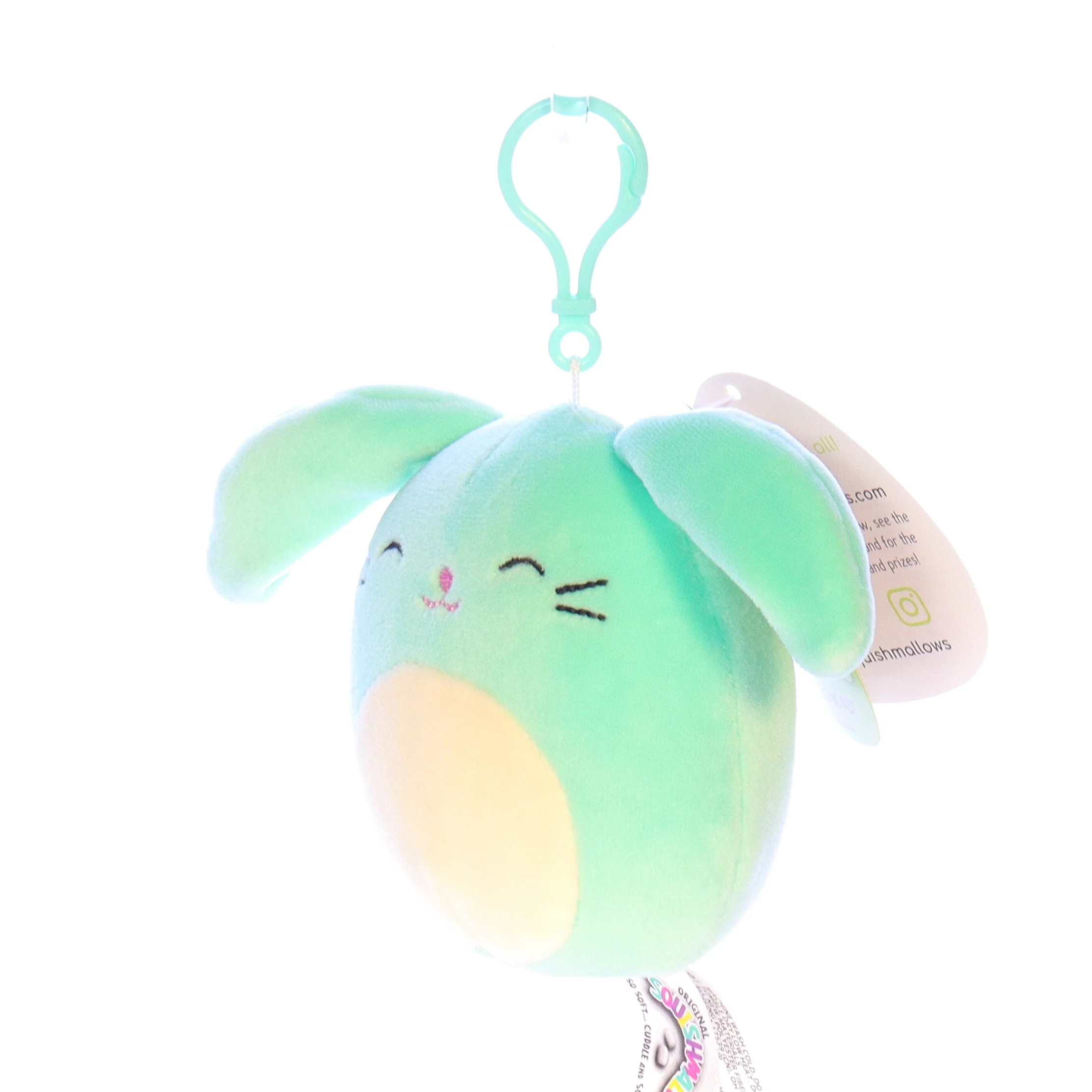Squishmallows Plush Bunny Stuffed Animal 734689296408 Sammy 2020 3.5" - Image 2