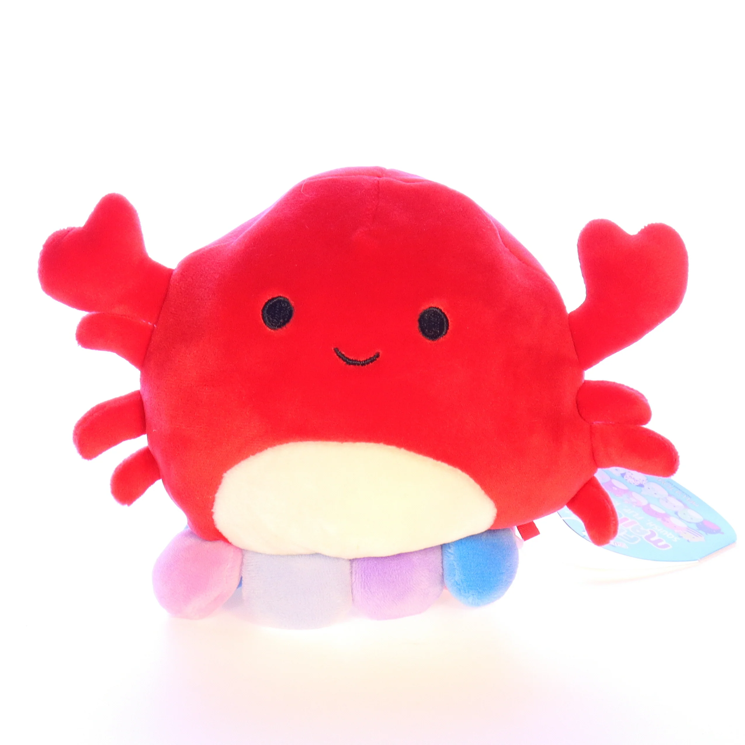 Squishmallows Plush Crab Stuffed Animal 734689406289 Carlos Buela Flippable 2021 - Image 3