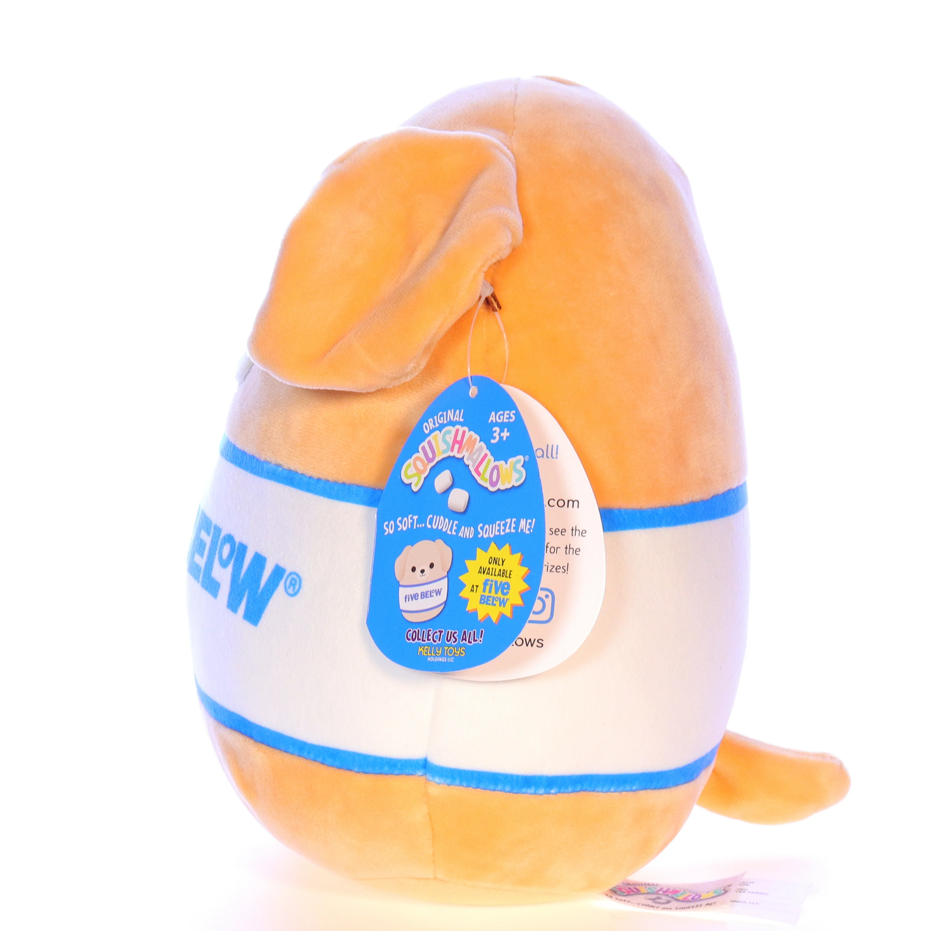 Squishmallows Plush Dog Stuffed Animal 734689431205 Spencer 2021 8" - Image 3