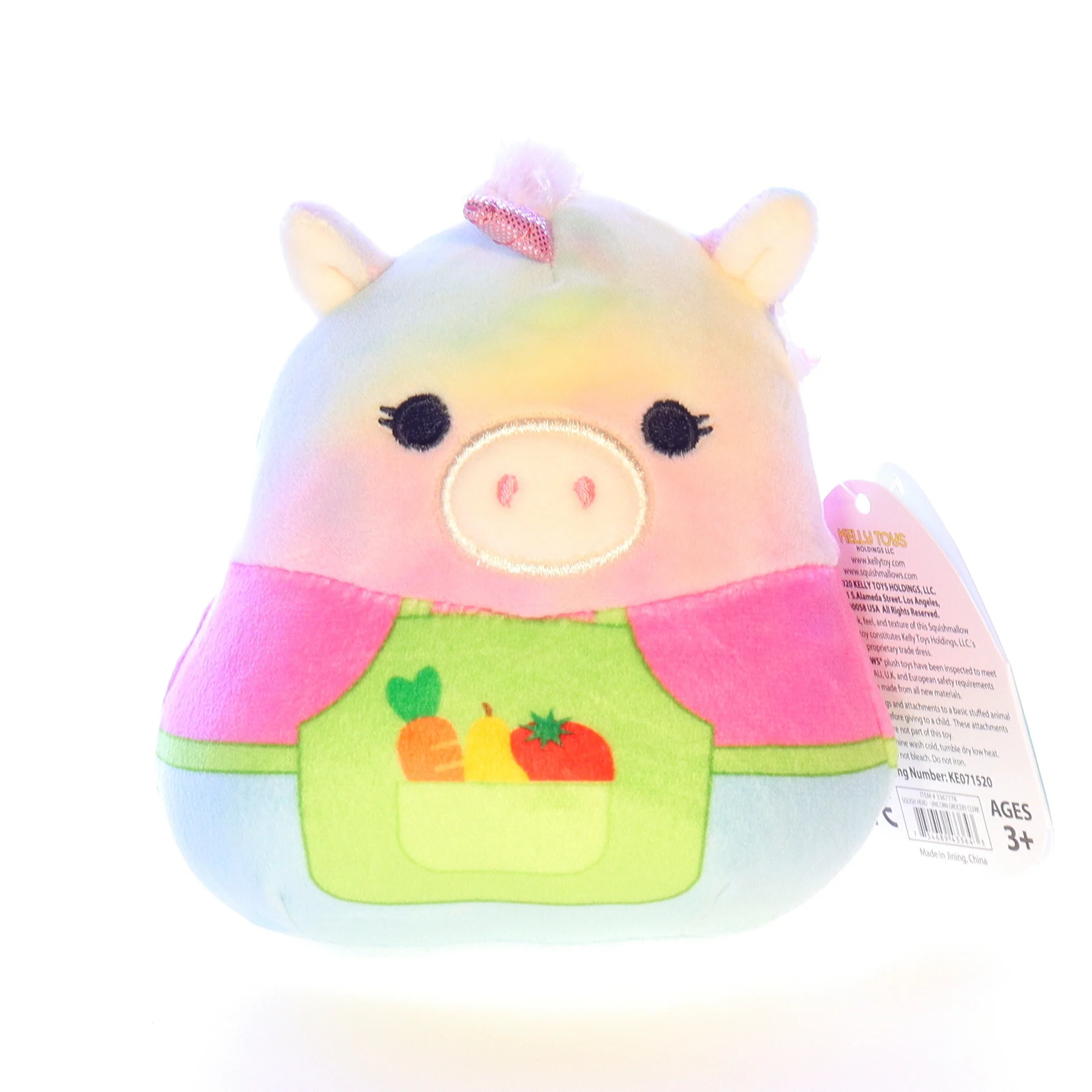 Squishmallows Plush Unicorn Stuffed Animal 734689433643 Esmeralda 2020 5"