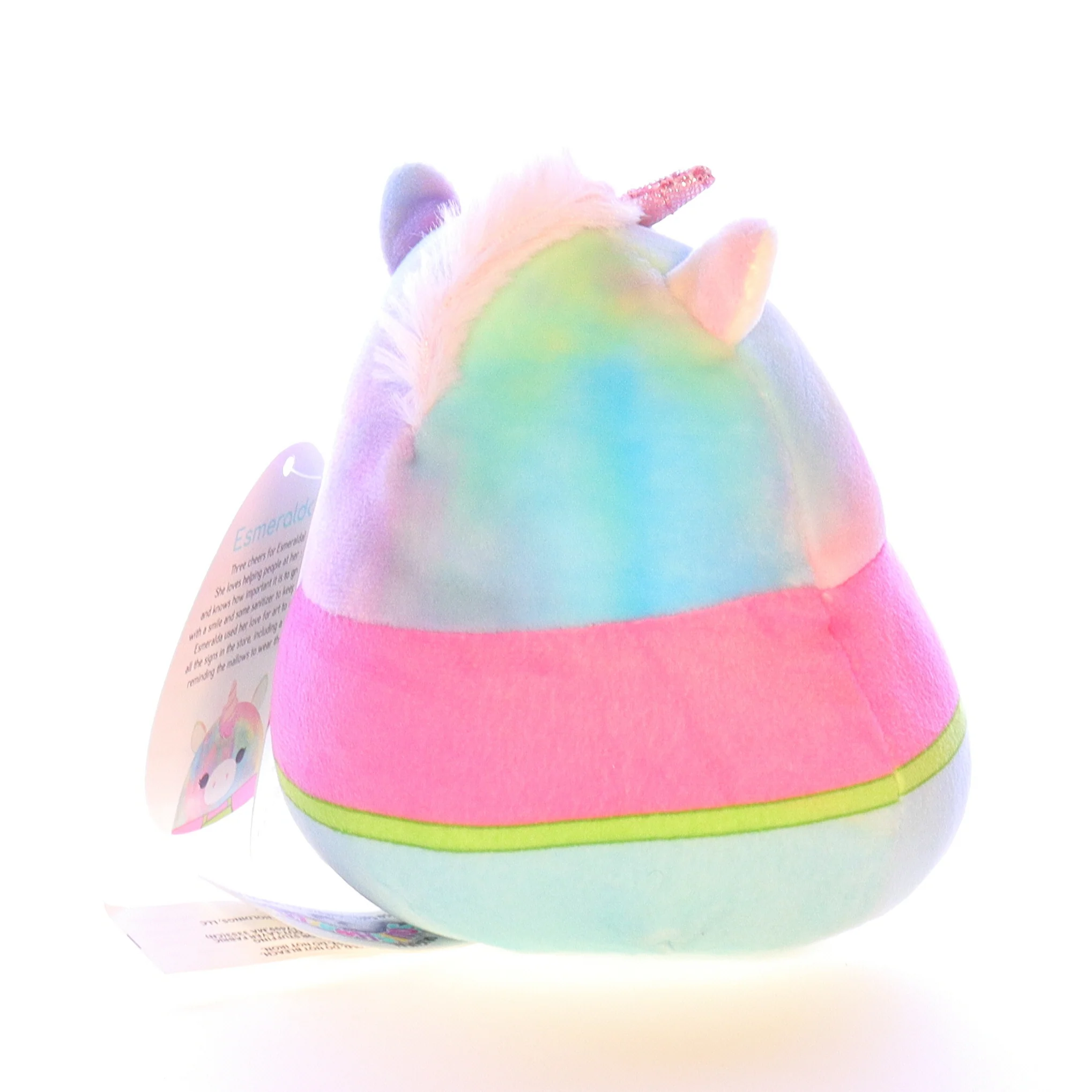 Squishmallows Plush Unicorn Stuffed Animal 734689433643 Esmeralda 2020 5" - Image 6
