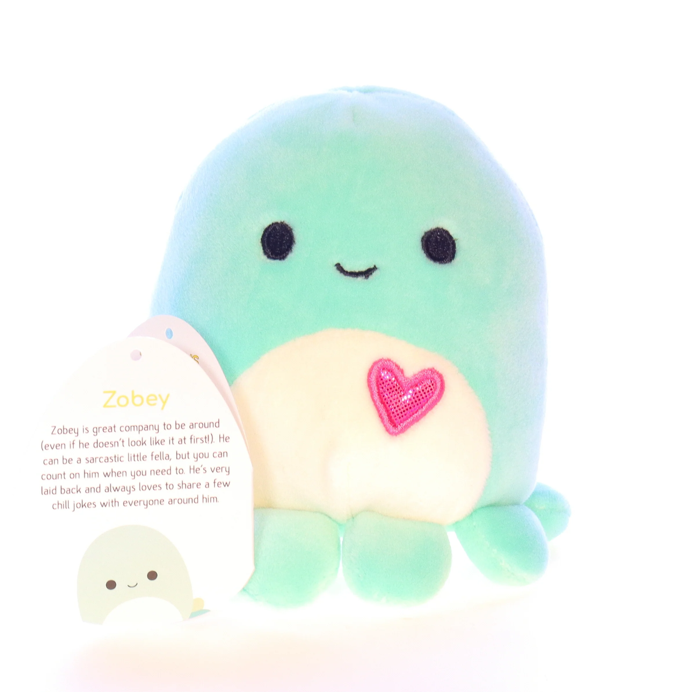 Squishmallows Plush Stuffed Animal 734689452330 Zobey the Octopus 2020 5"
