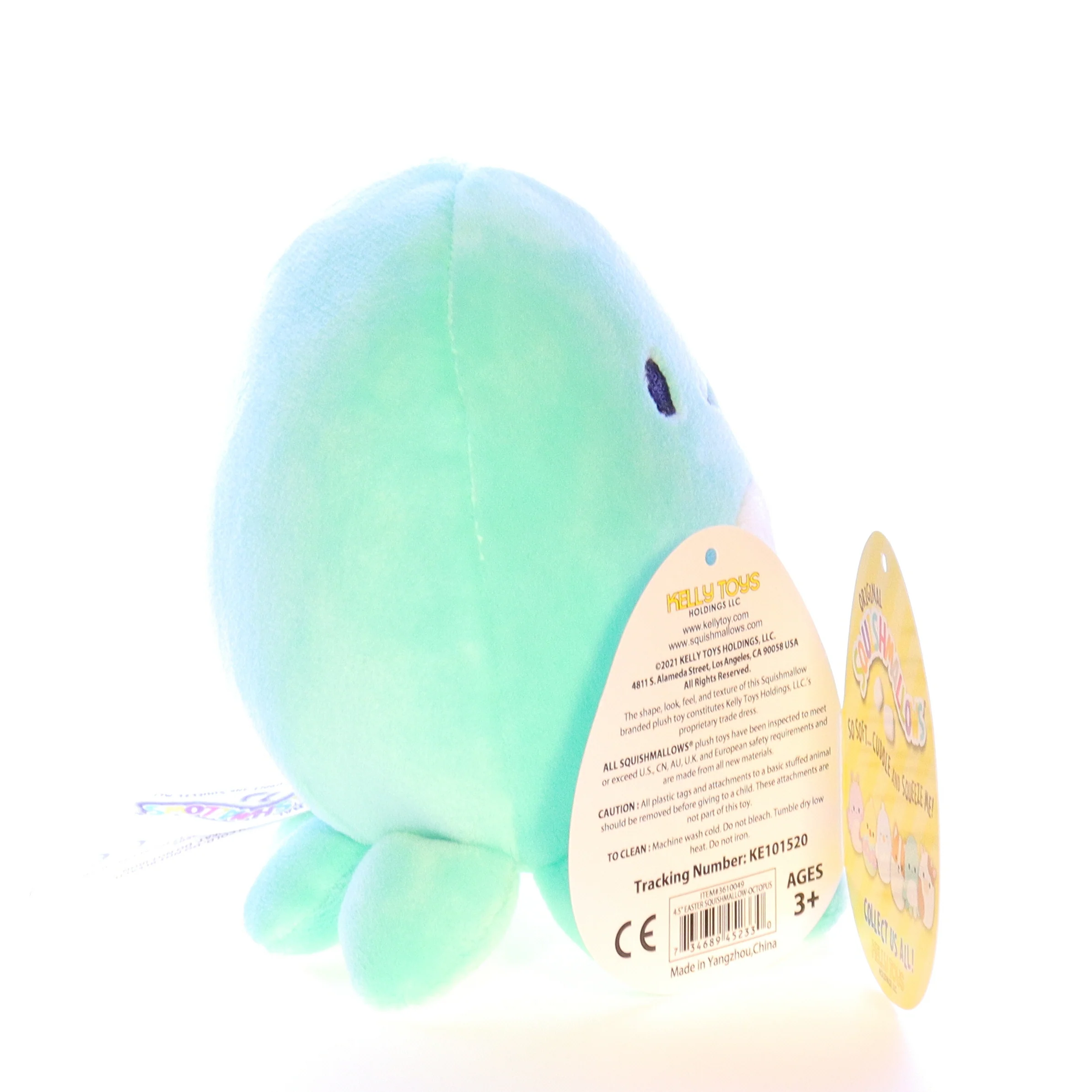 Squishmallows Plush Stuffed Animal 734689452330 Zobey the Octopus 2020 5" - Image 7