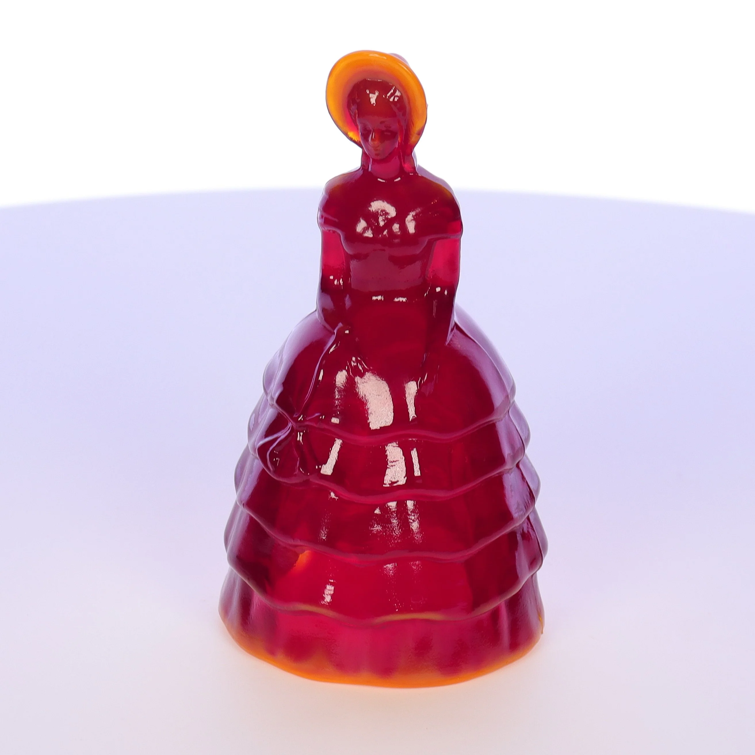 Summit Art Glass Vintage December 1980 Glass Figurine Christmas Dream #5