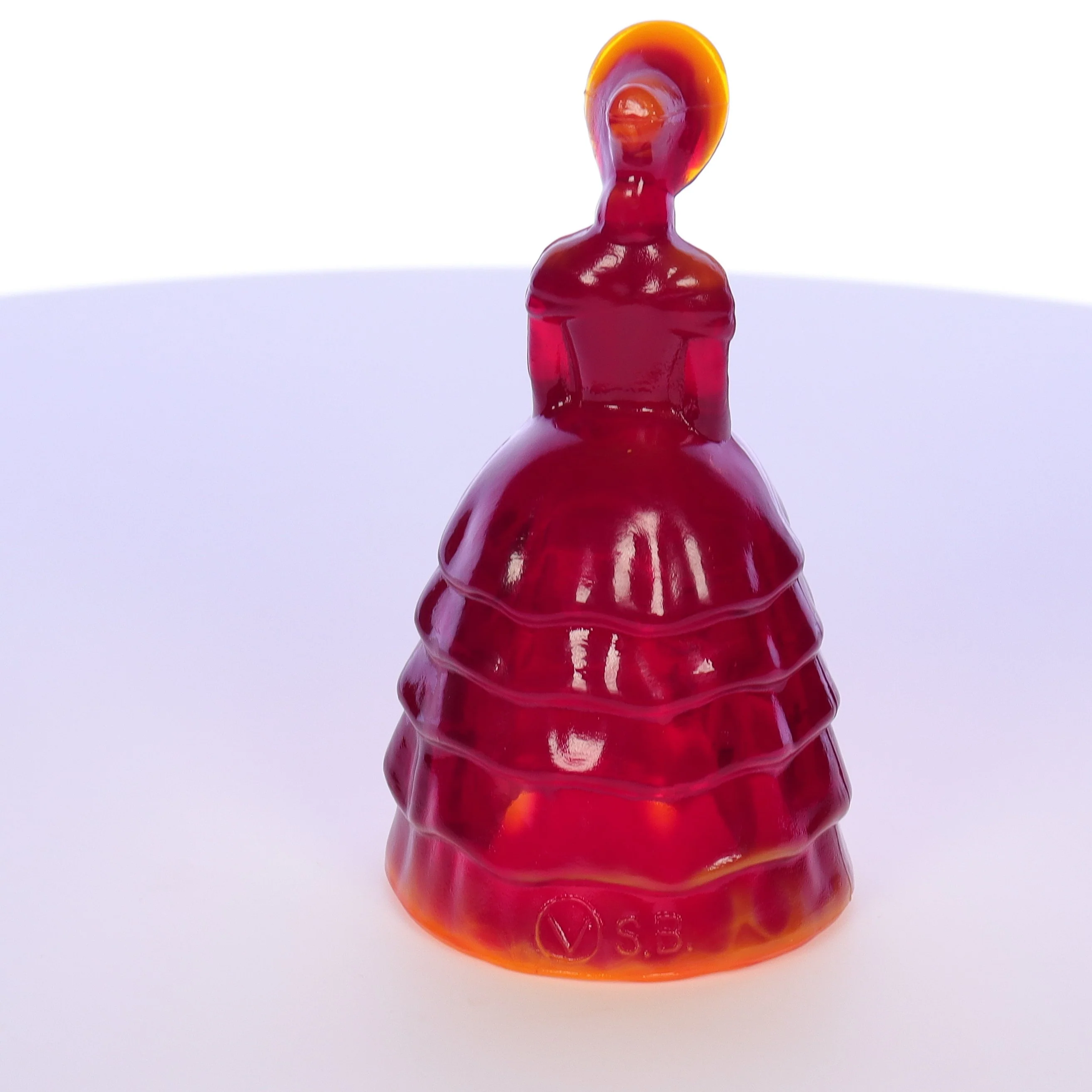 Summit Art Glass Vintage December 1980 Glass Figurine Christmas Dream #5 - Image 5