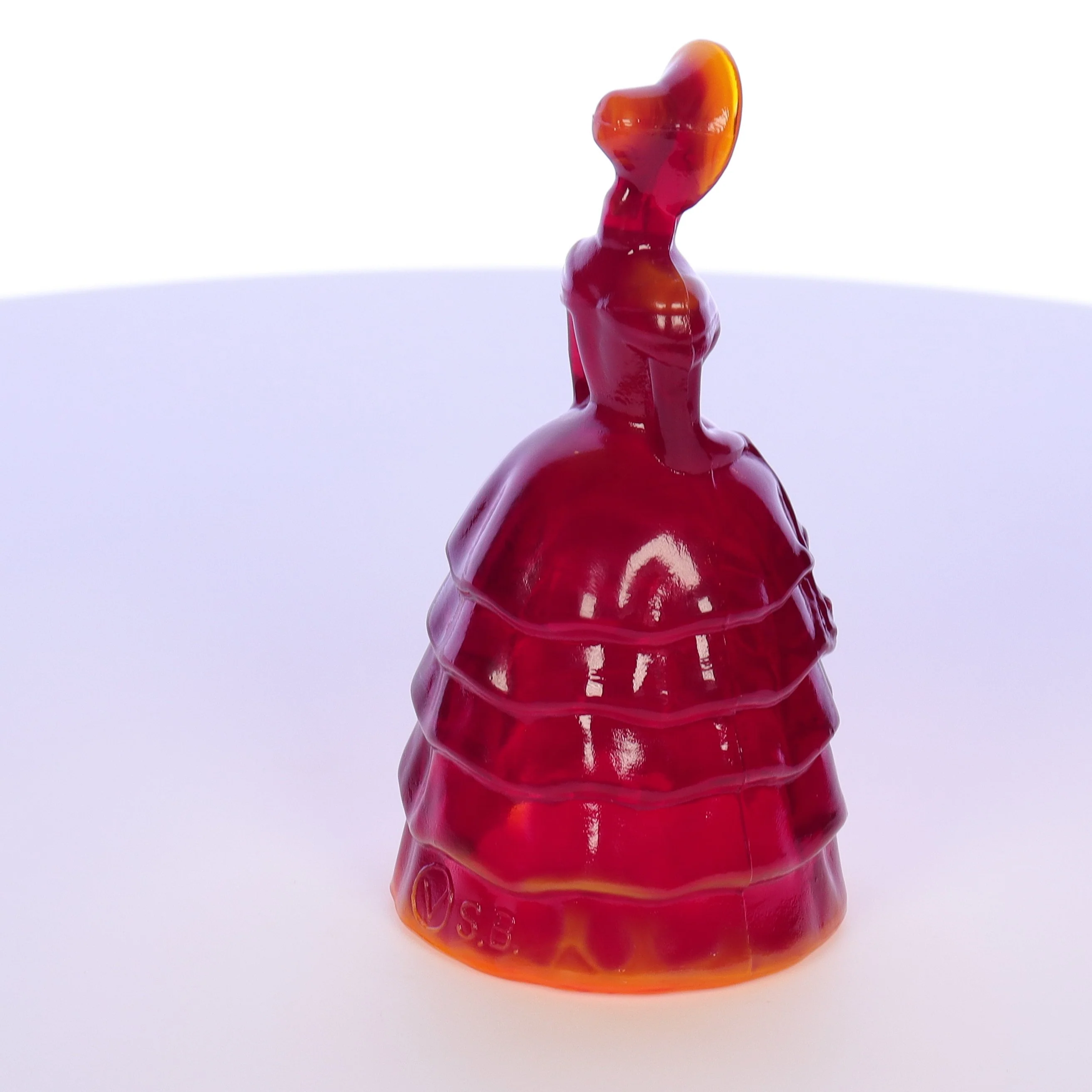 Summit Art Glass Vintage December 1980 Glass Figurine Christmas Dream #5 - Image 6