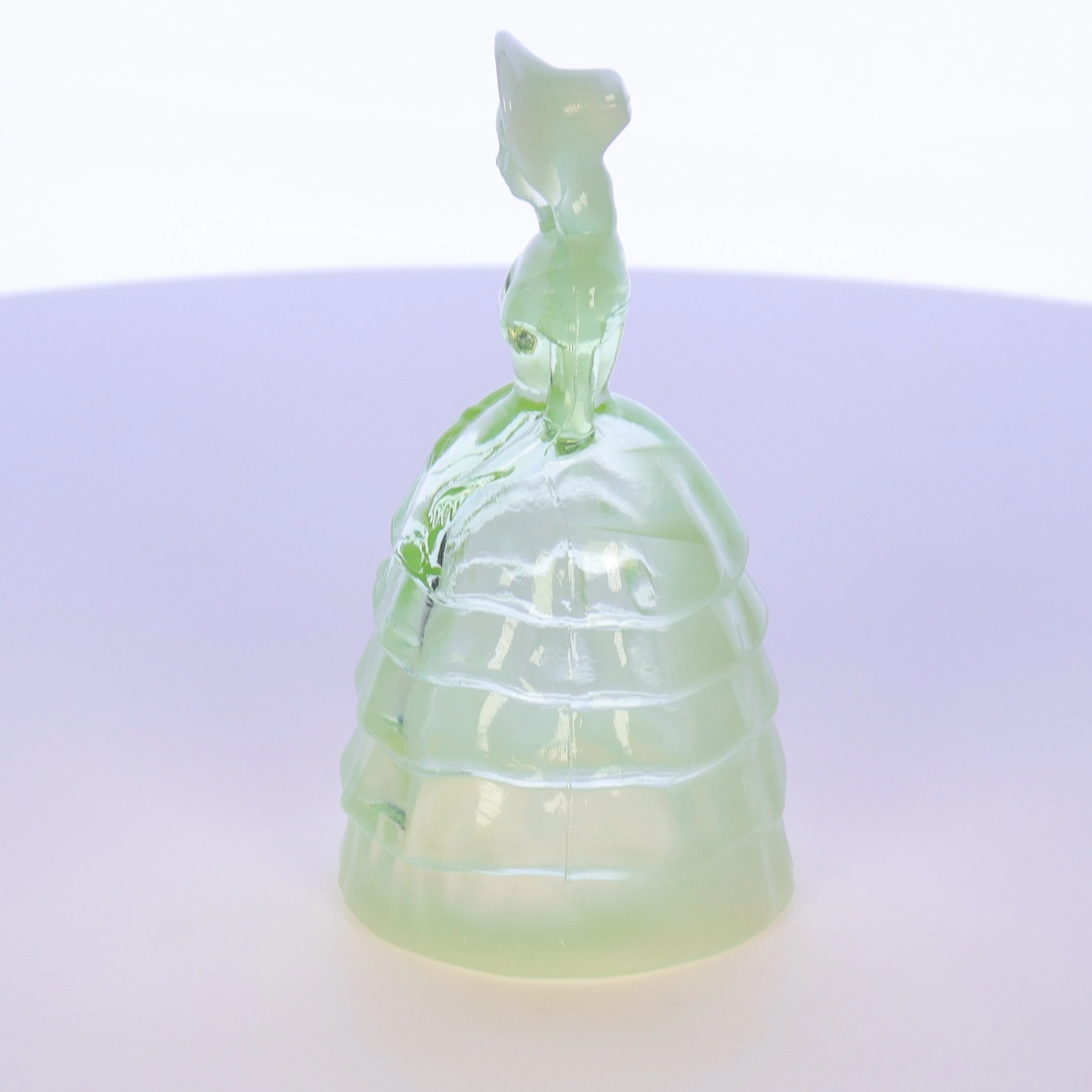 Summit Art Glass Vintage Glass Figurine Lime Fantasia - Image 3