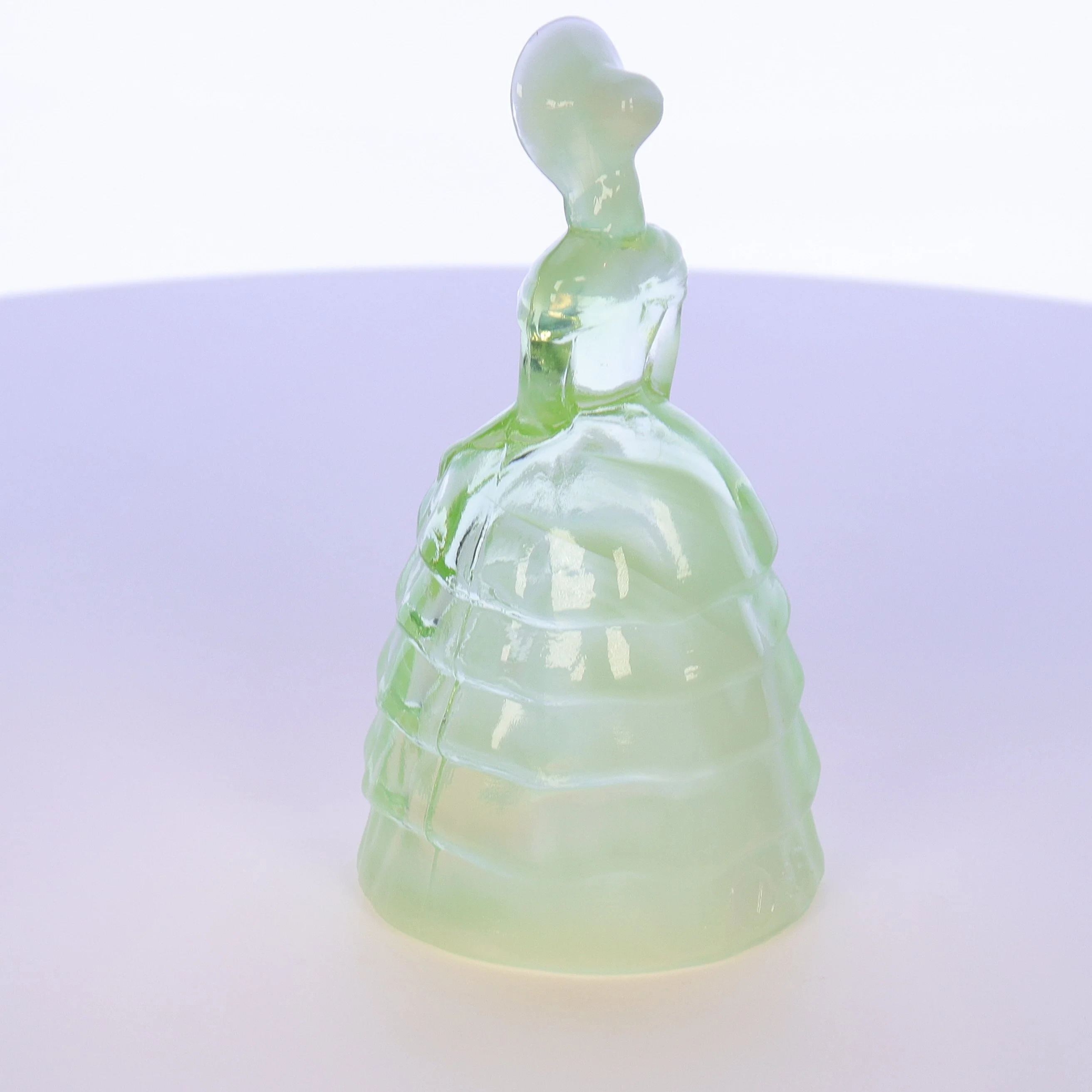 Summit Art Glass Vintage Glass Figurine Lime Fantasia - Image 4